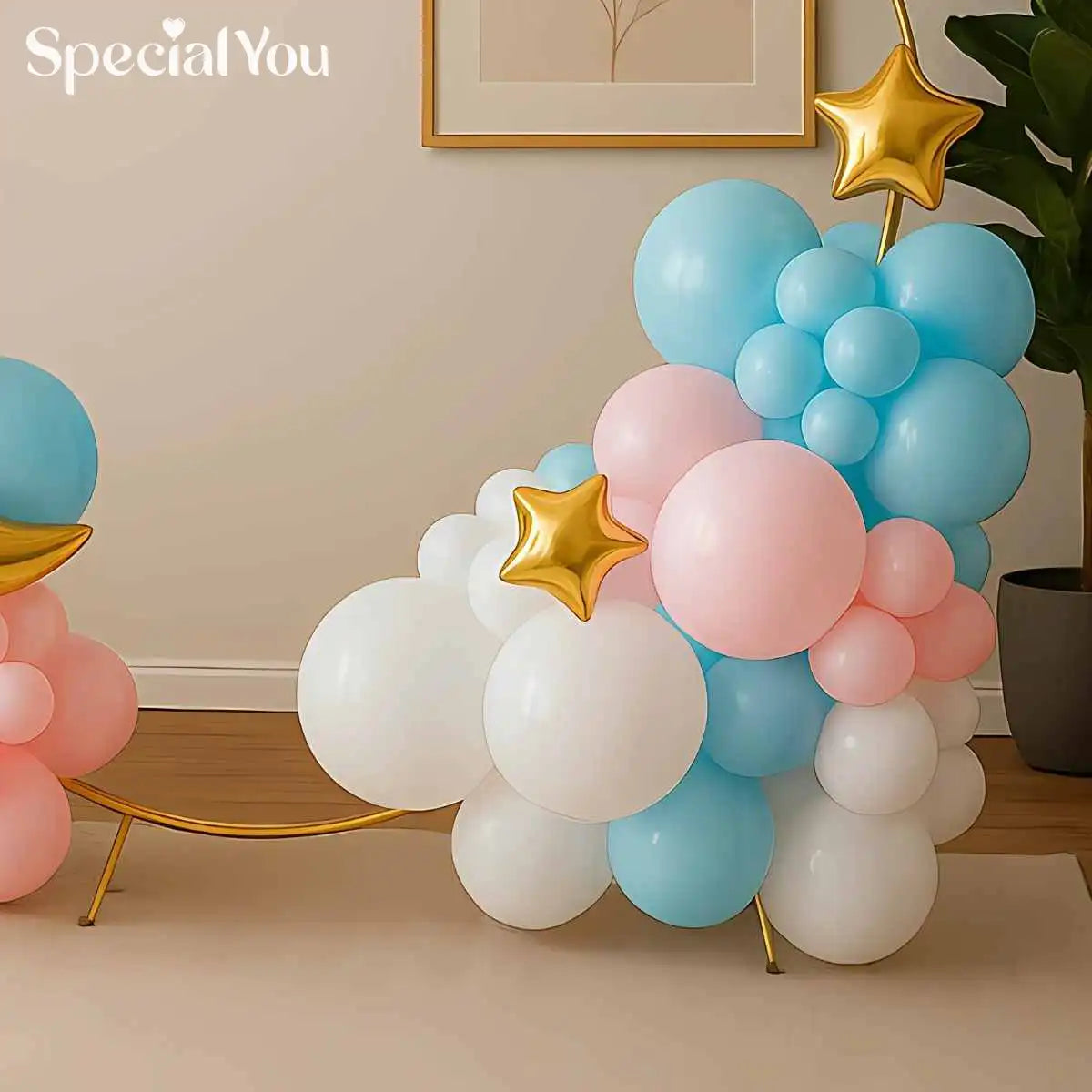 Moon & Stars Baby Shower Ring Decor