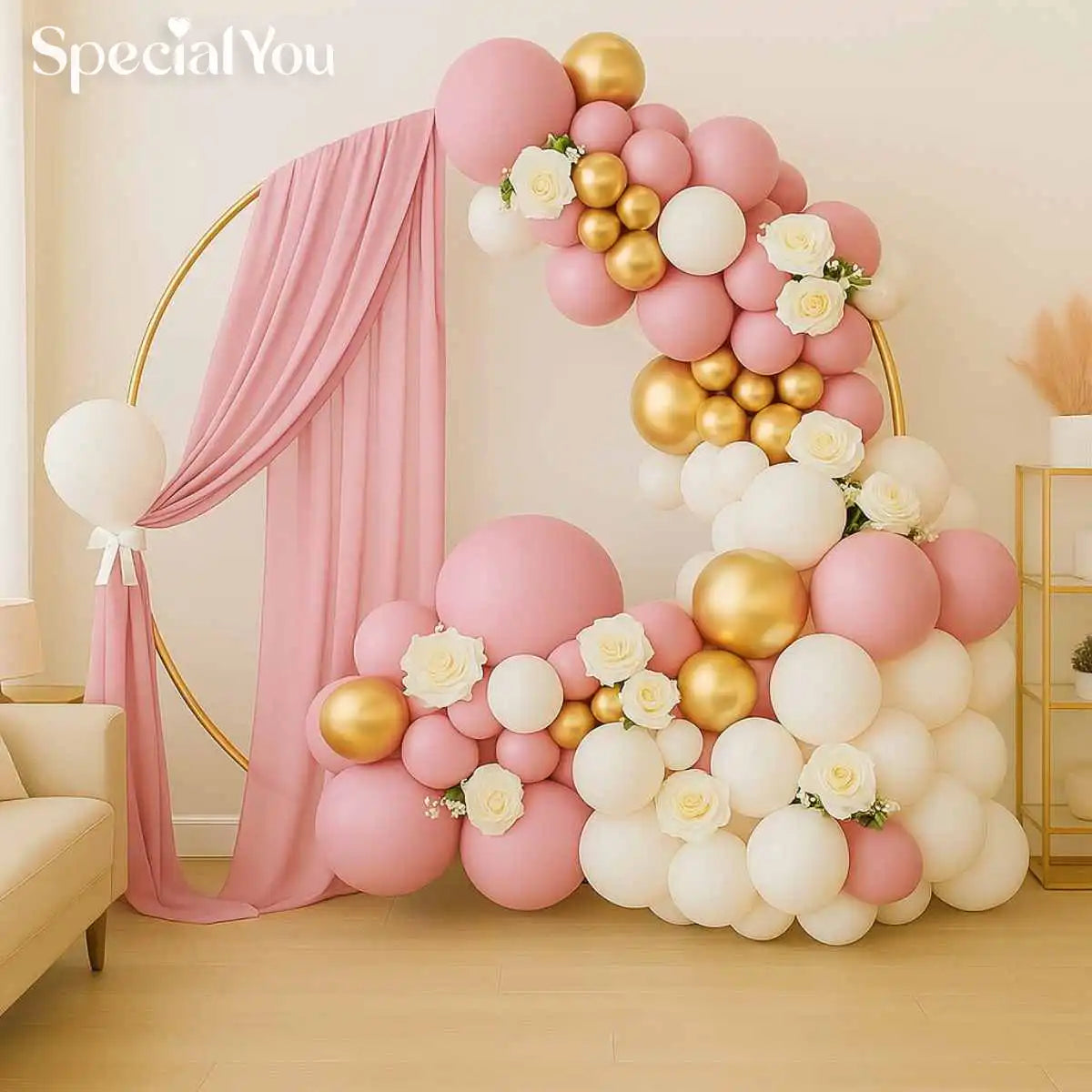 Pink Fantasy Ring Decor