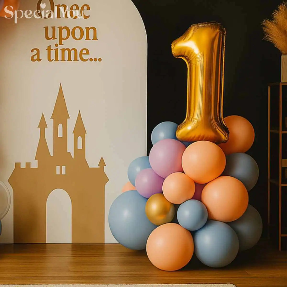 Once Upon a Birthday Balloon Decor
