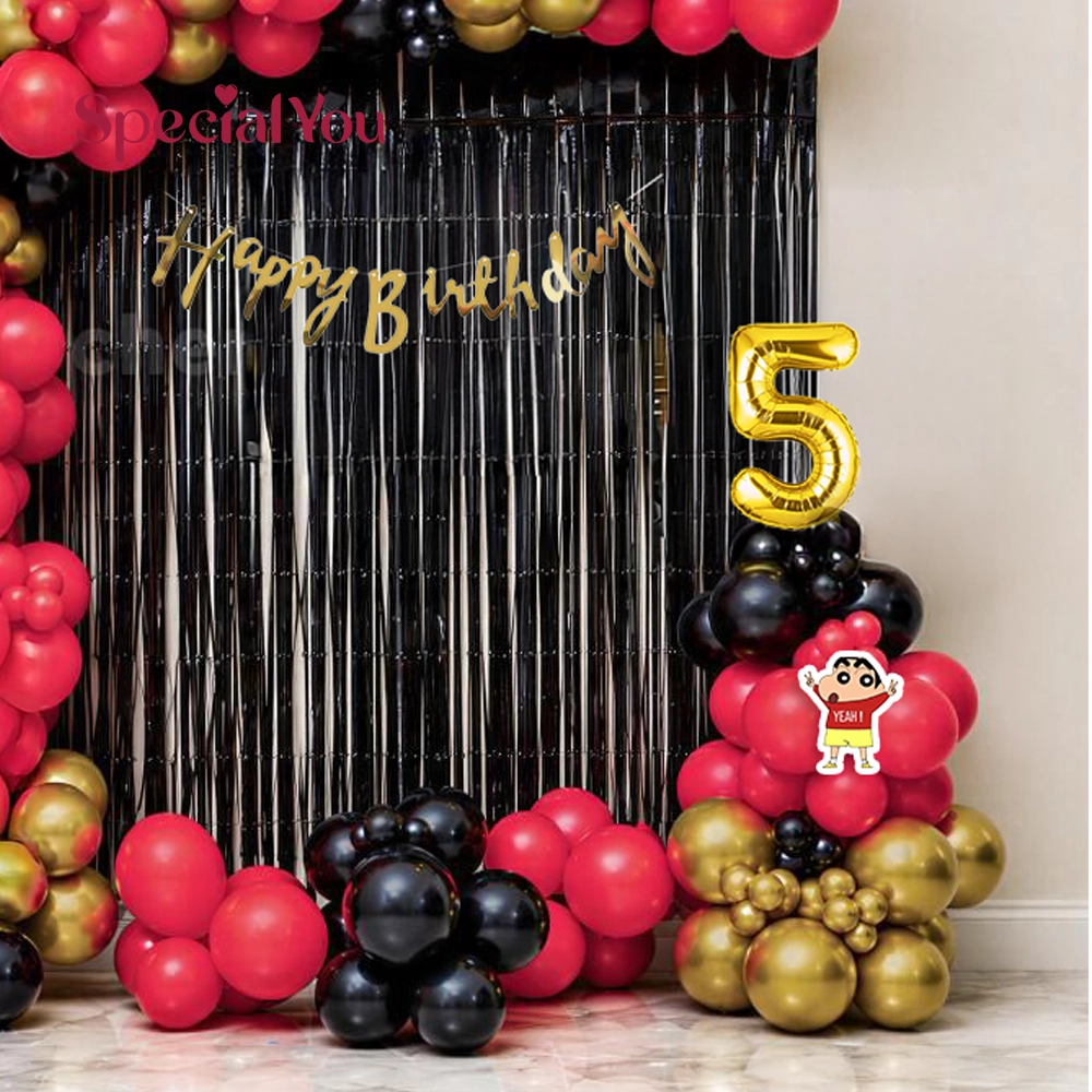 Shinchan Themed Birthday Balloon Arch Decoration (Copy)