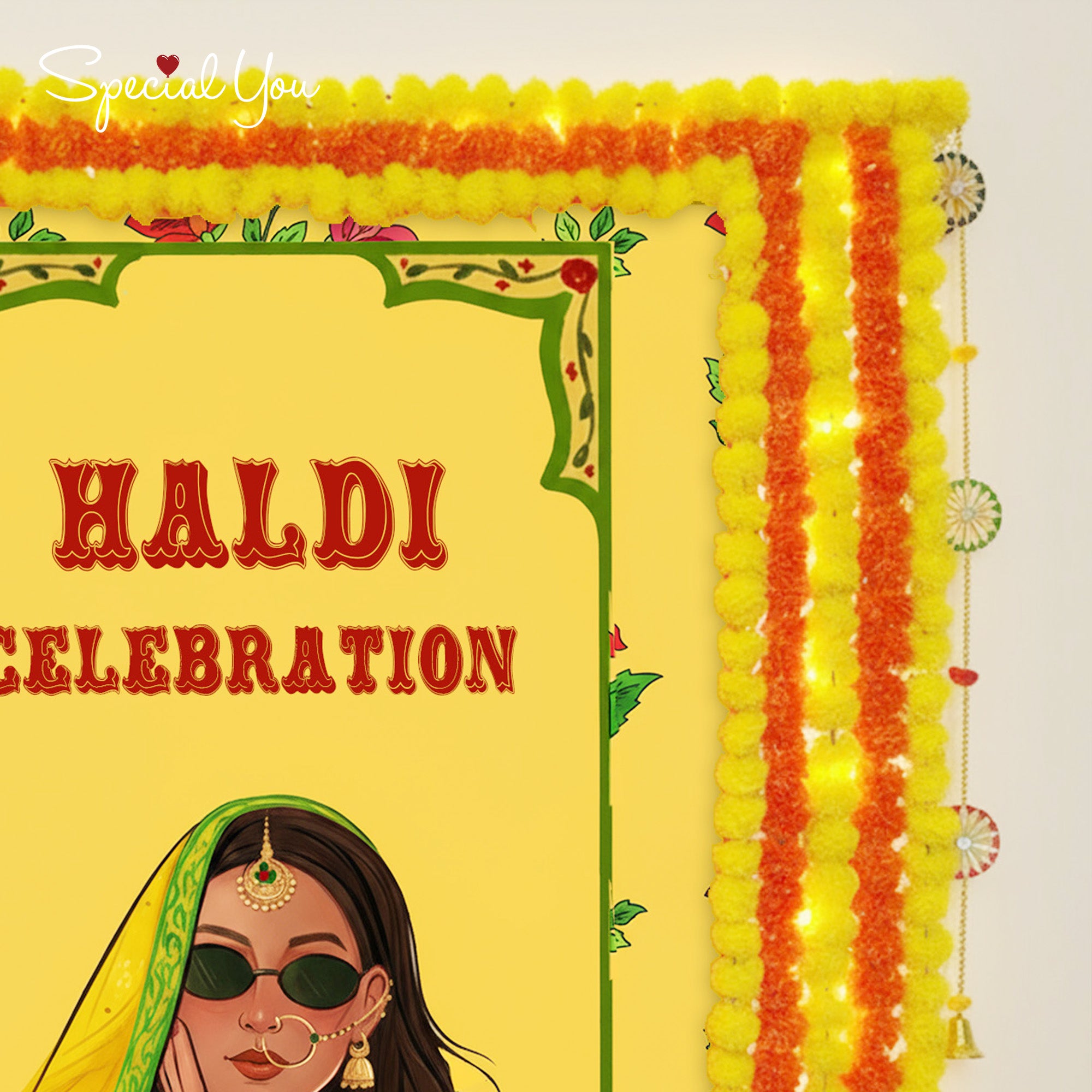 Haldi Ceremony Banner Decor