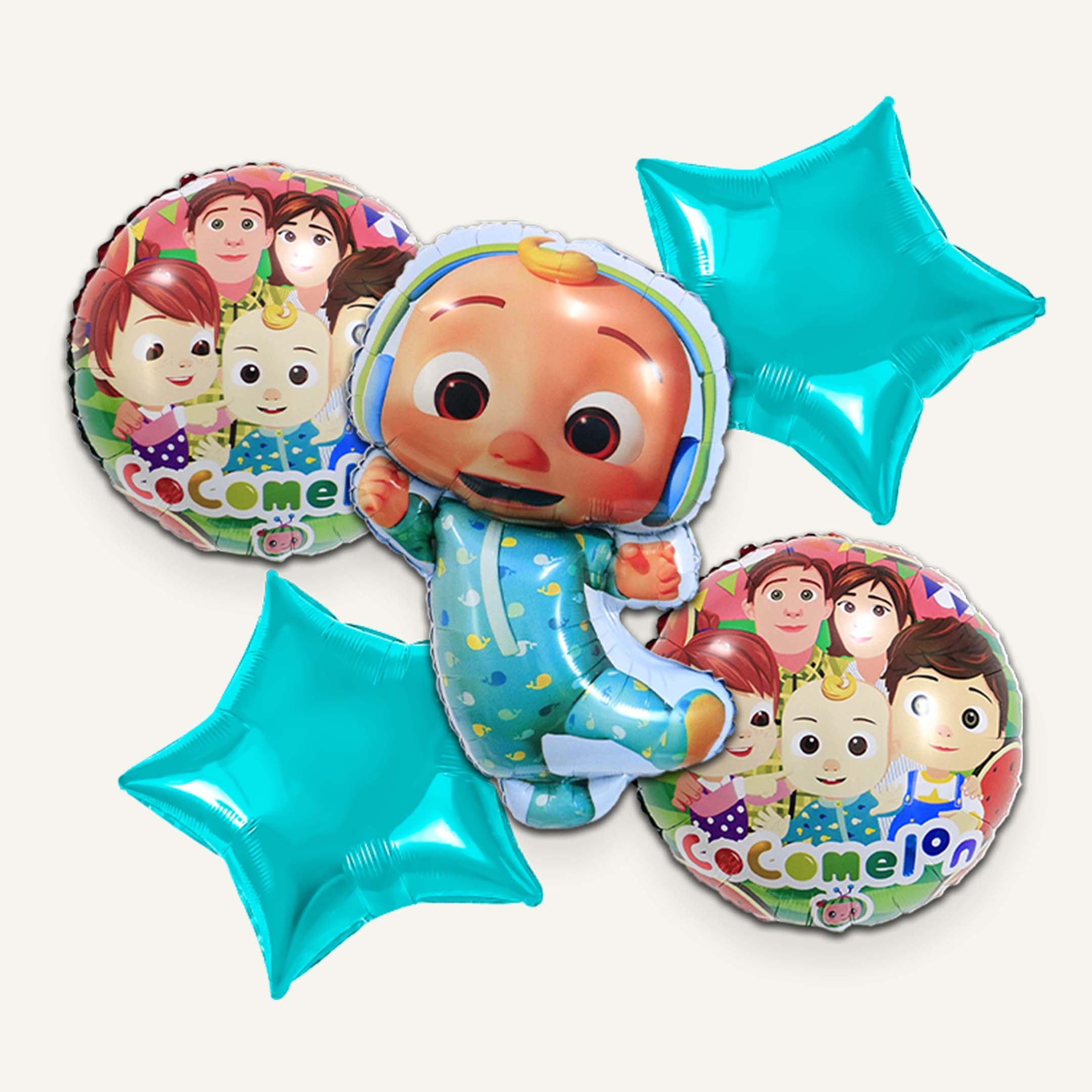 Cocomelon Theme DIY Birthday Kit