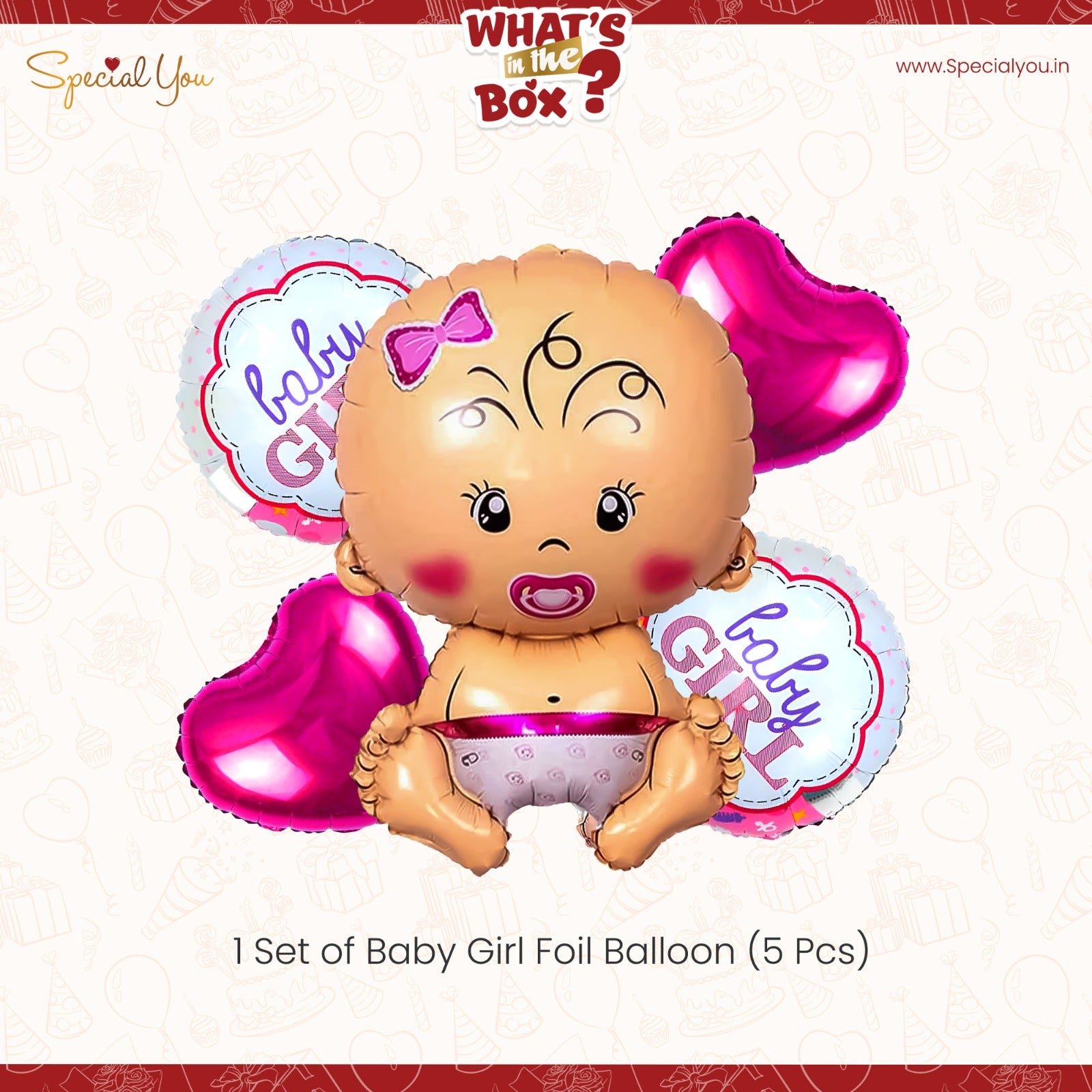 Printed Baby Girl Foil