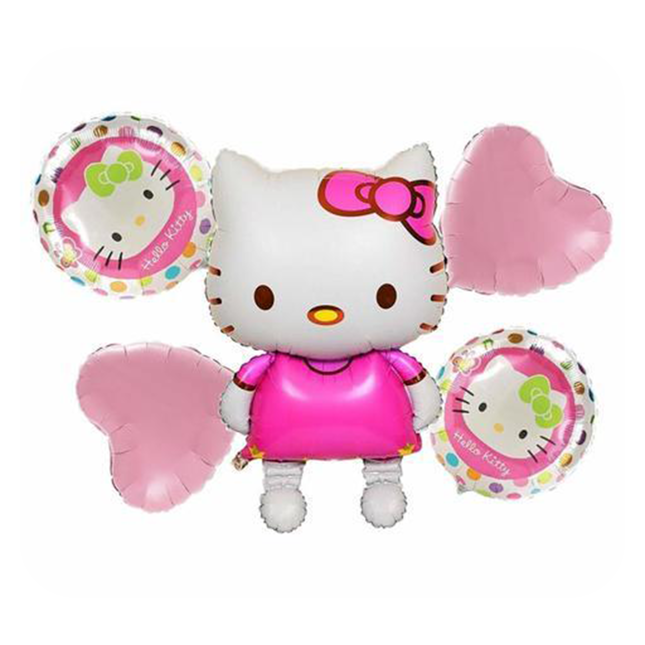 Kitty Theme Foil Balloon Decoration Set