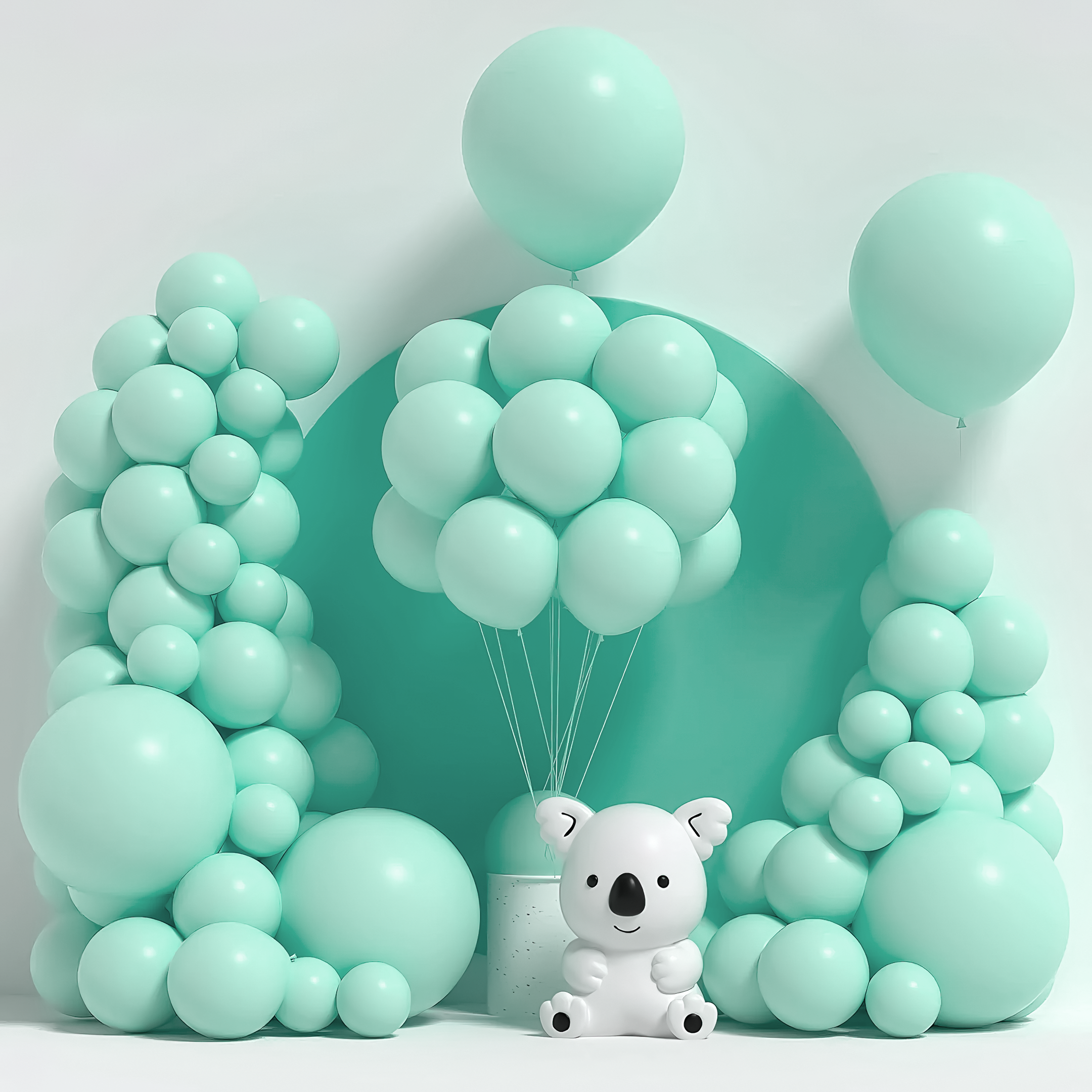 Pastel Mint Green Balloons party decoration-50pcs - Special You