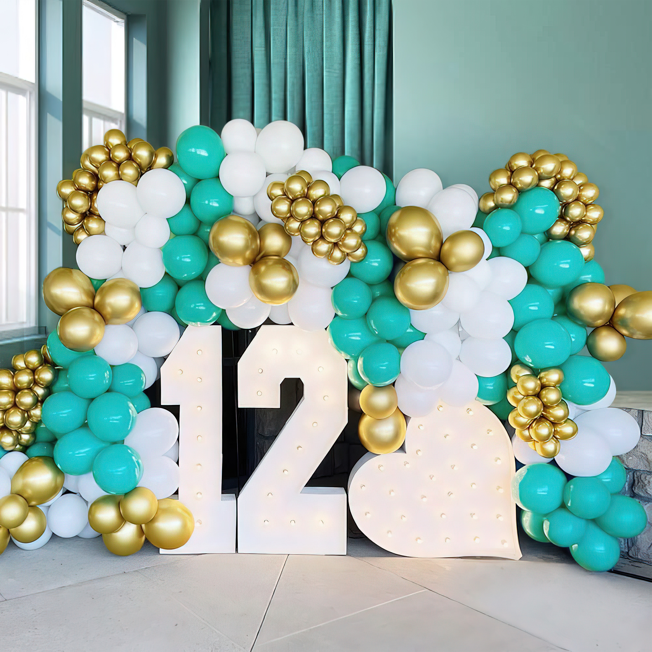 Pastel Mint Green Balloons party decoration-50pcs - Special You
