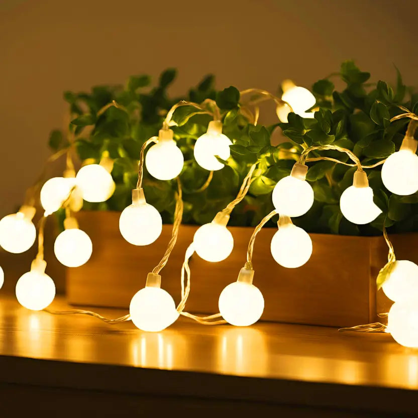 Milk Ball Lights for Decor
