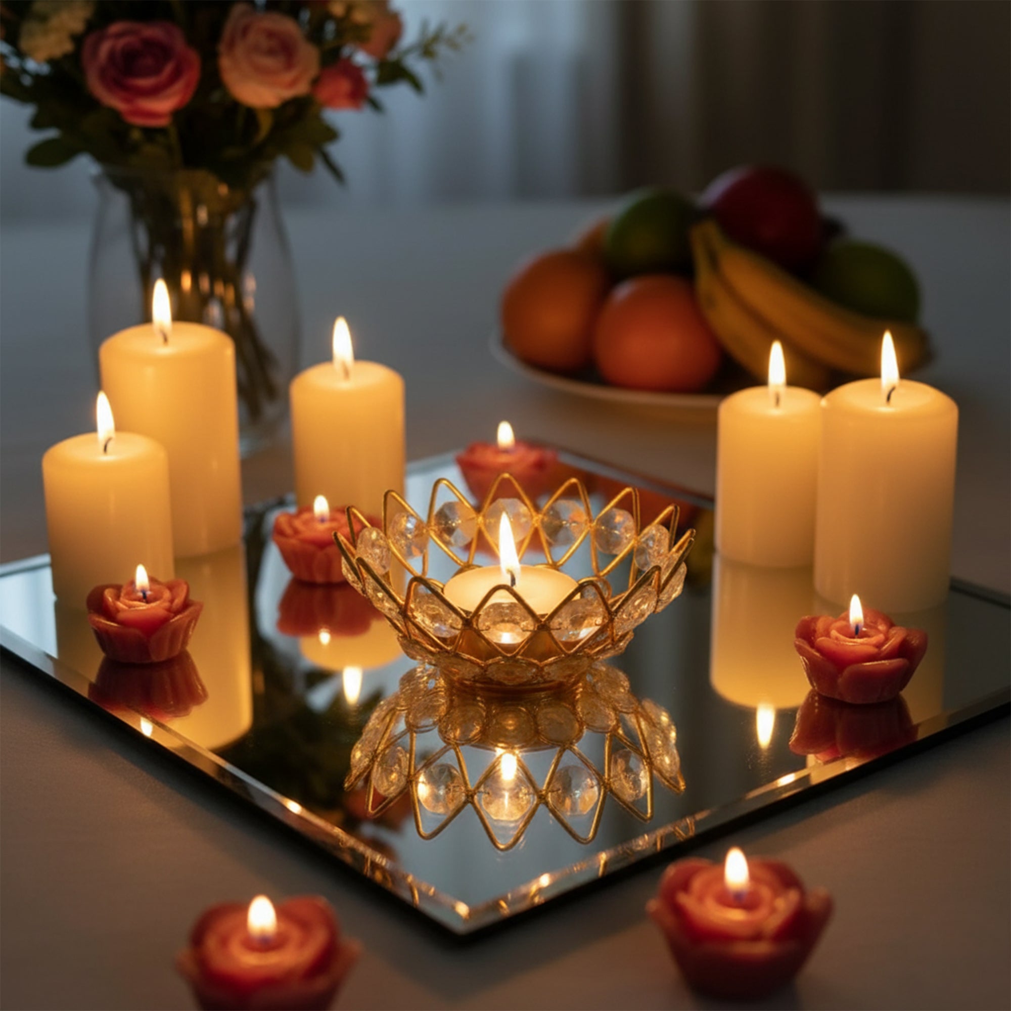 Crystal Tealight Candle Holder - Special You
