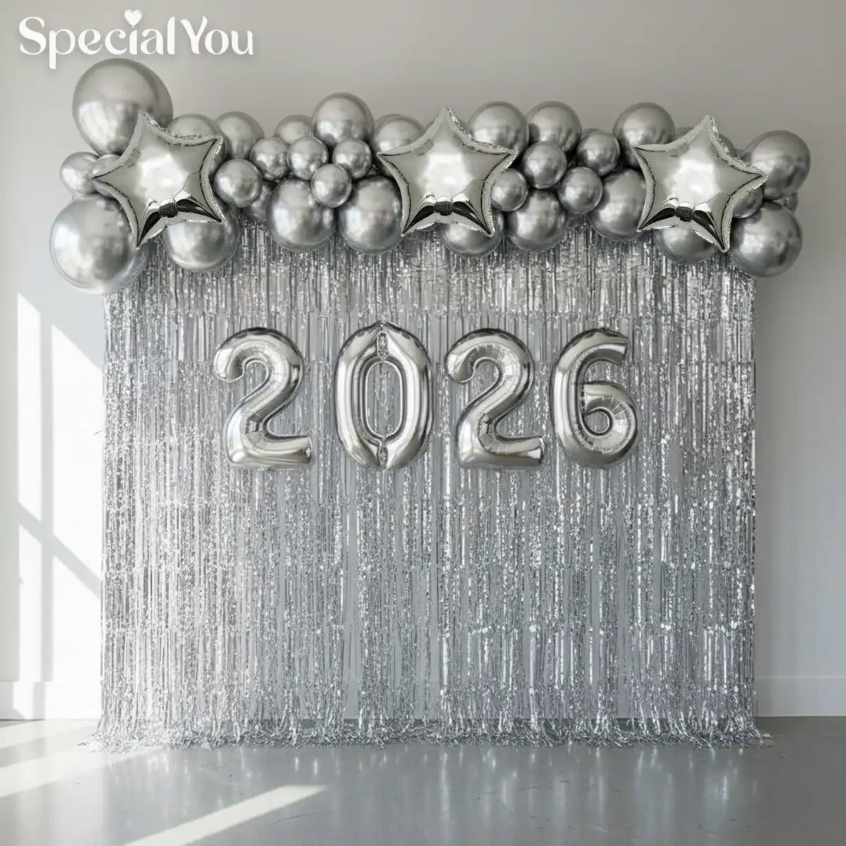 Moonlit Silver New Year Setup