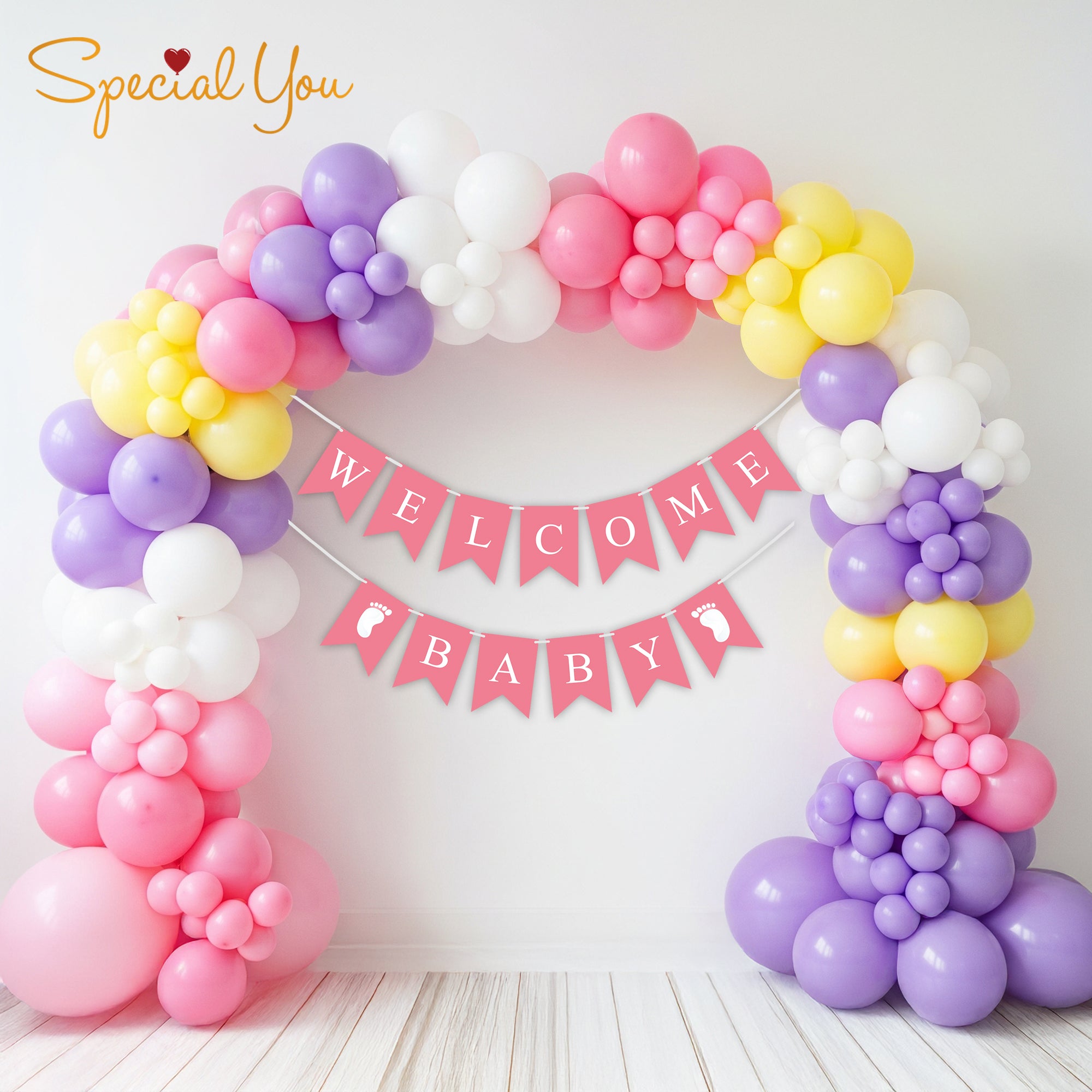 Joyful Welcome Baby Decor