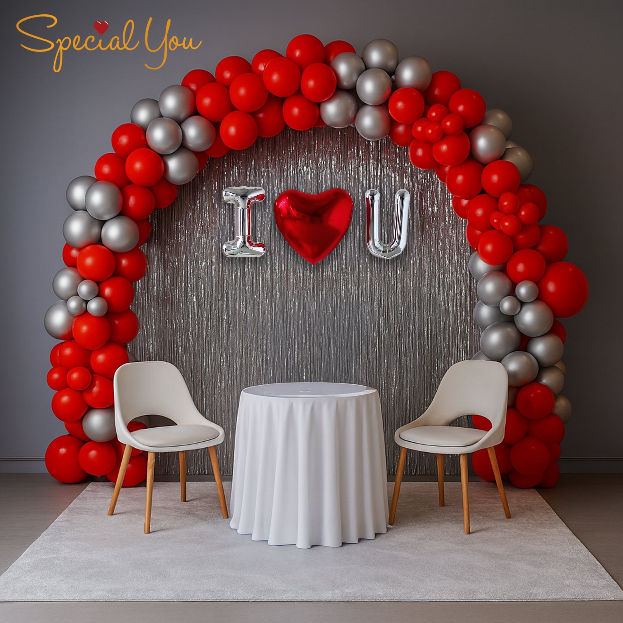 Balloon Arch of Love