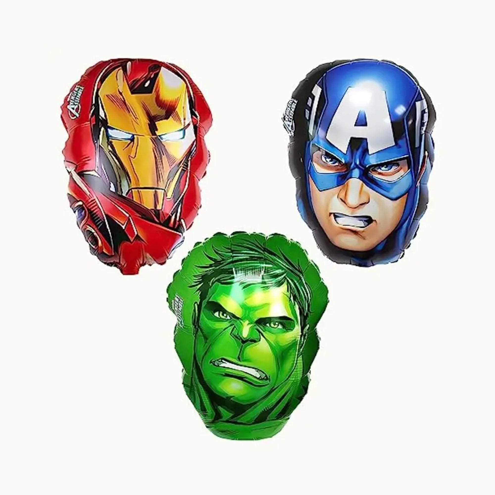 Multicolor 3 Avenger Theme Balloons
