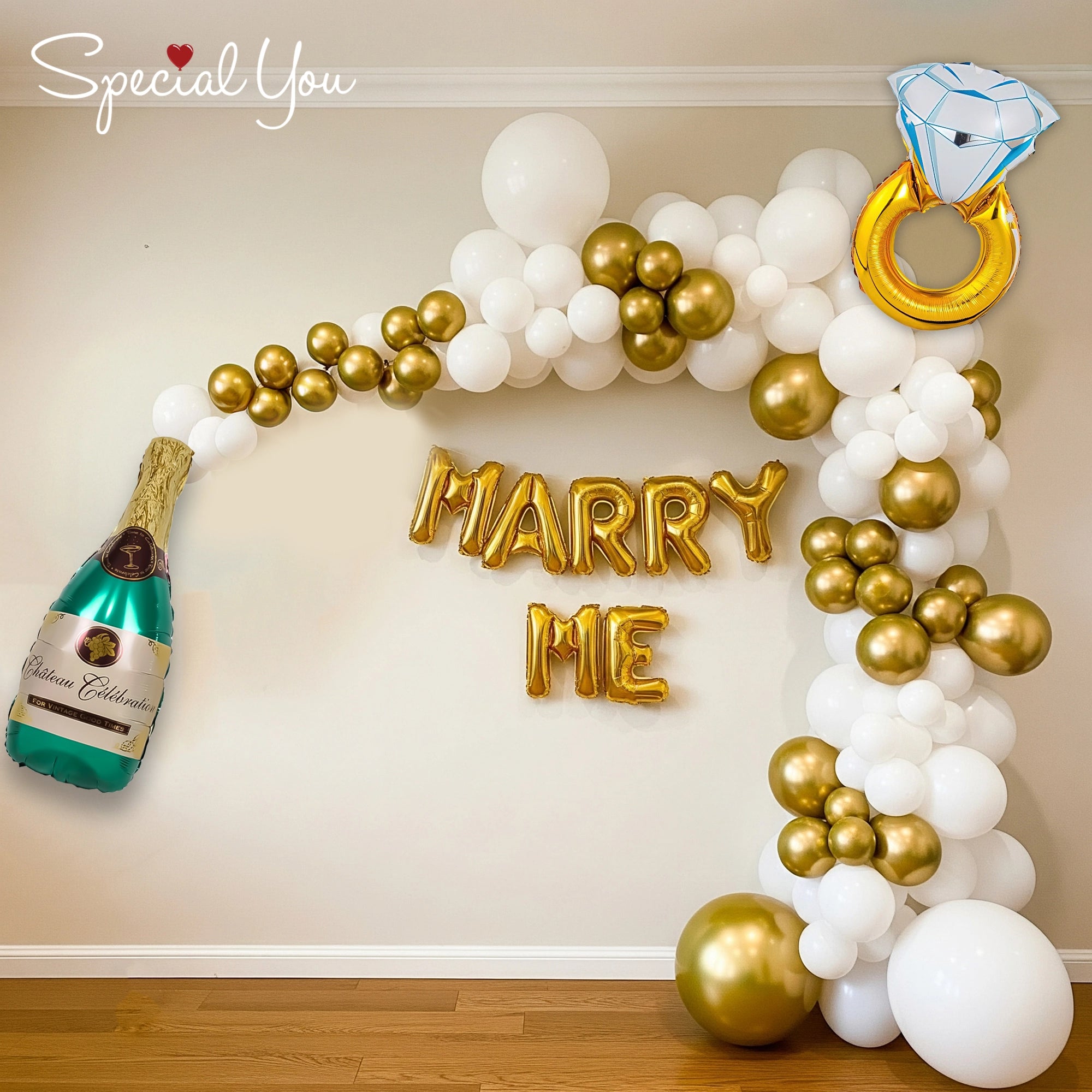 Elegant and Romantic Proposal Setup