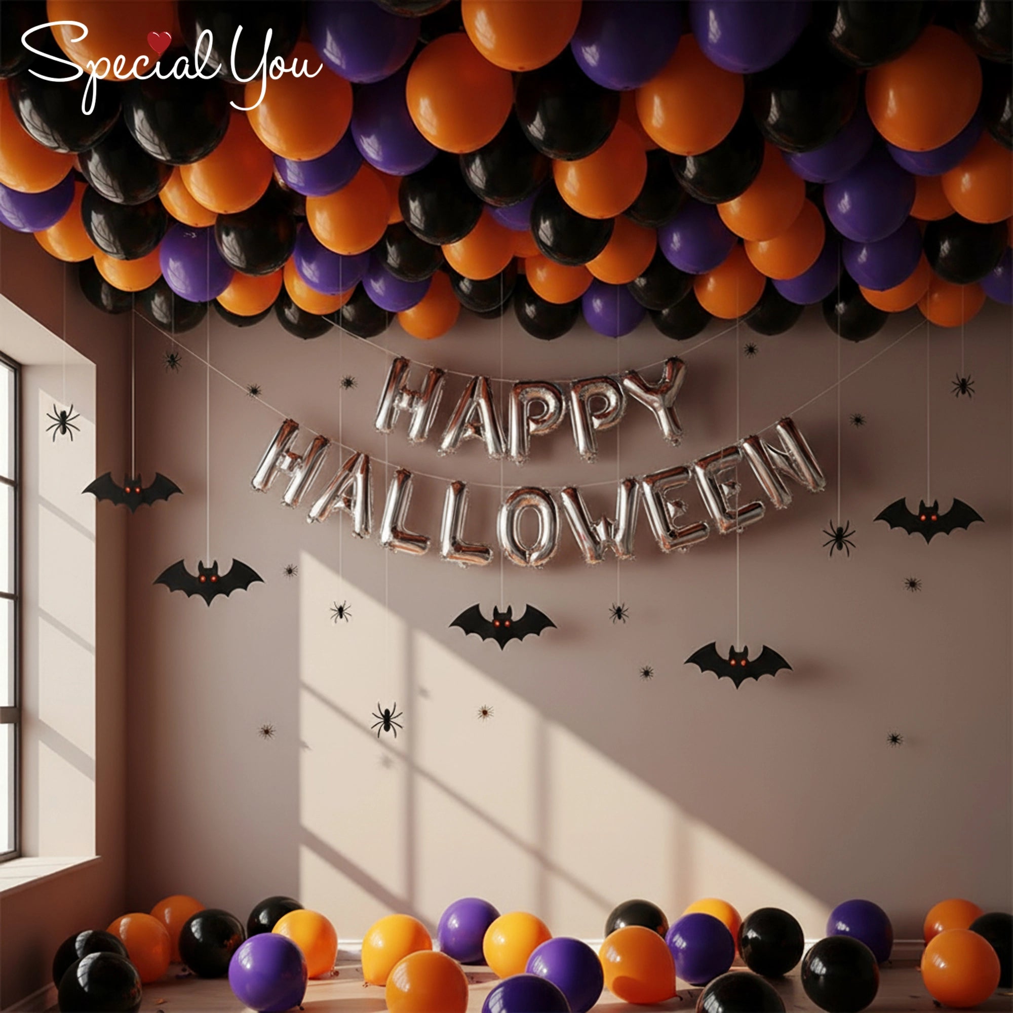 Halloween Ceiling Balloon Decor