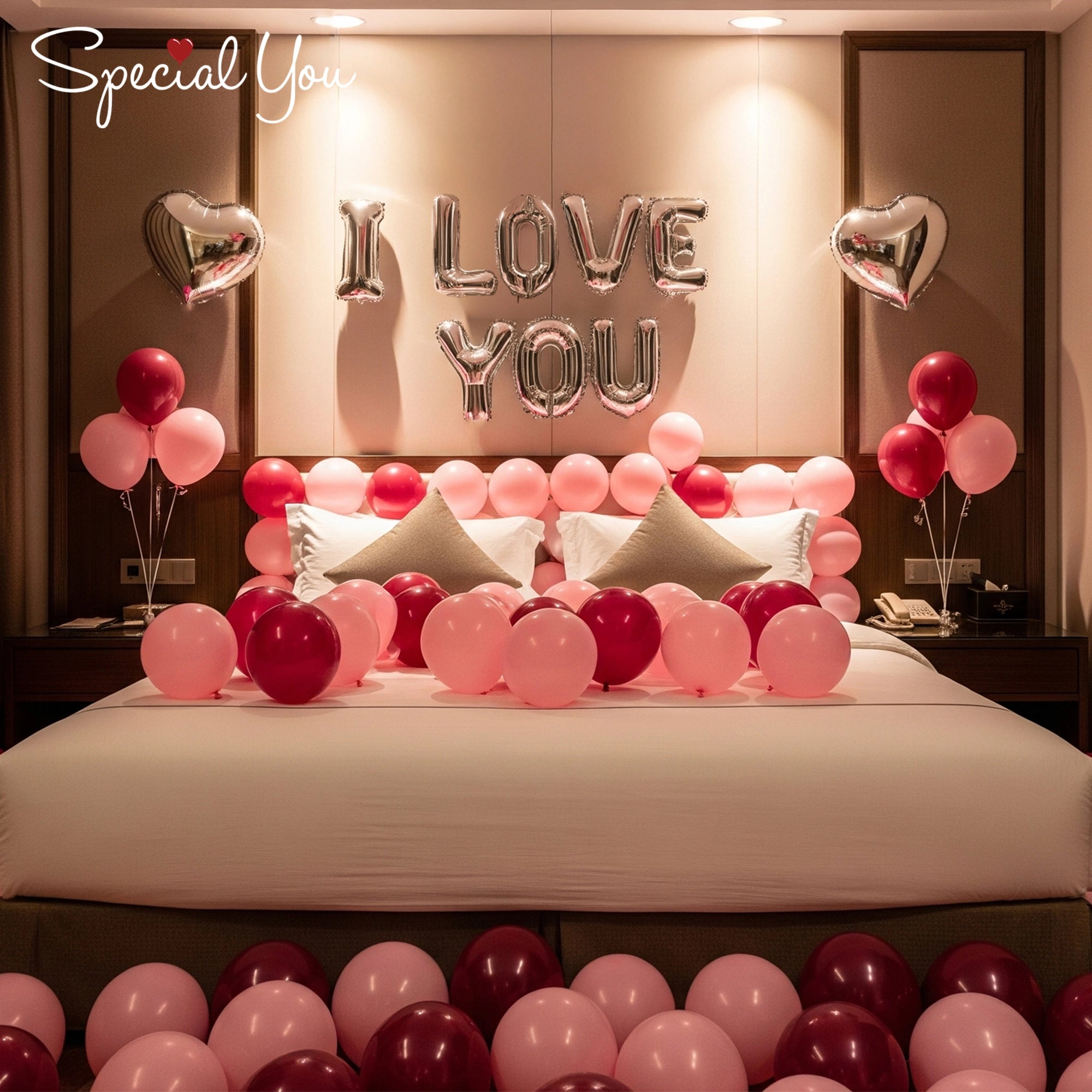Romantic Bliss Balloon Decor