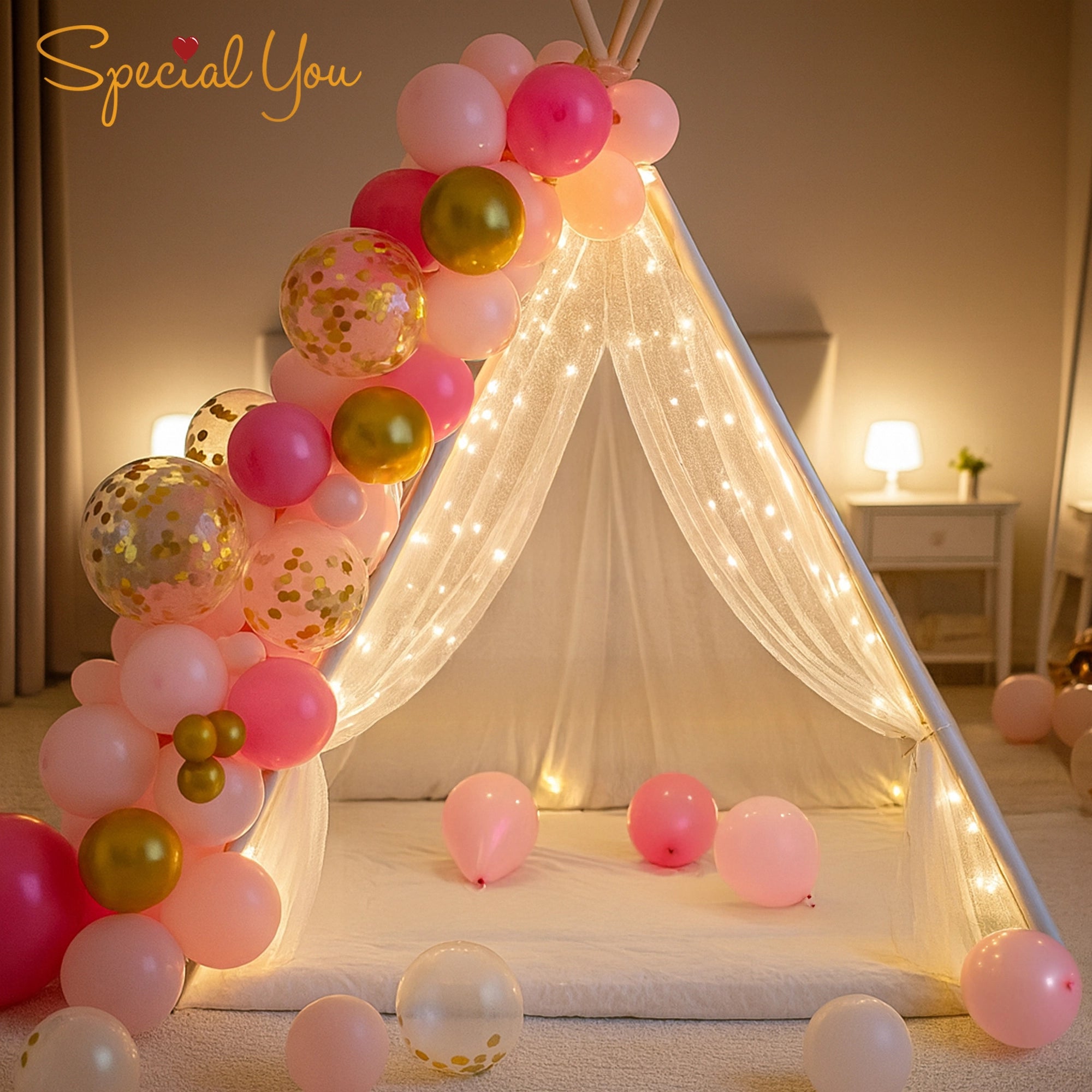 Romantic Balloon Lights Canopy Decoration Special You
