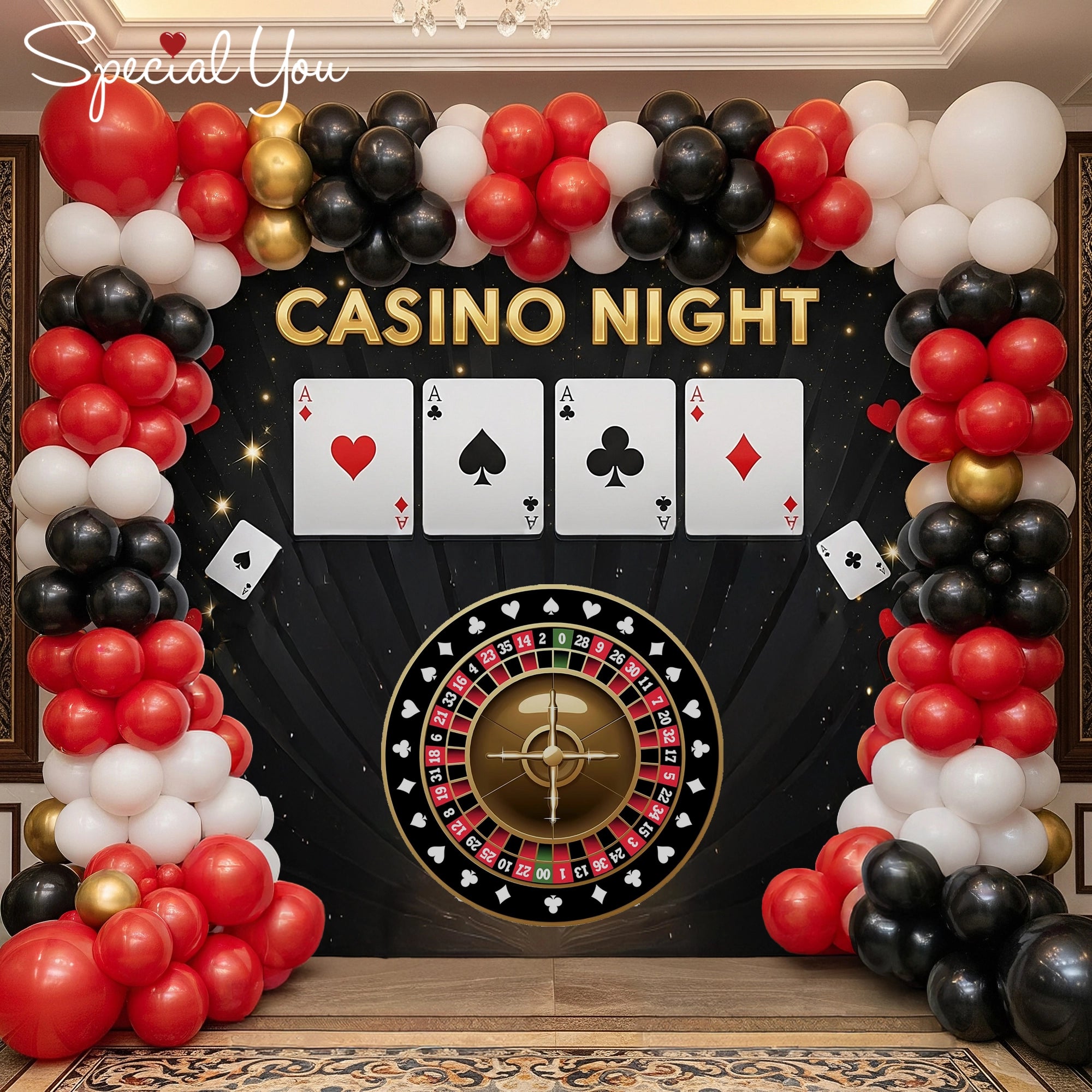 Casino Night Decor for High-Stakes Fun