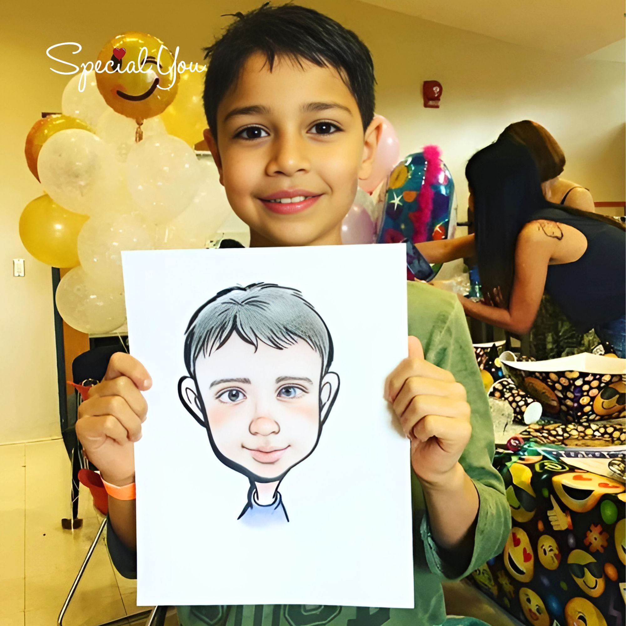 Caricature Artist For Kids Birthday Party