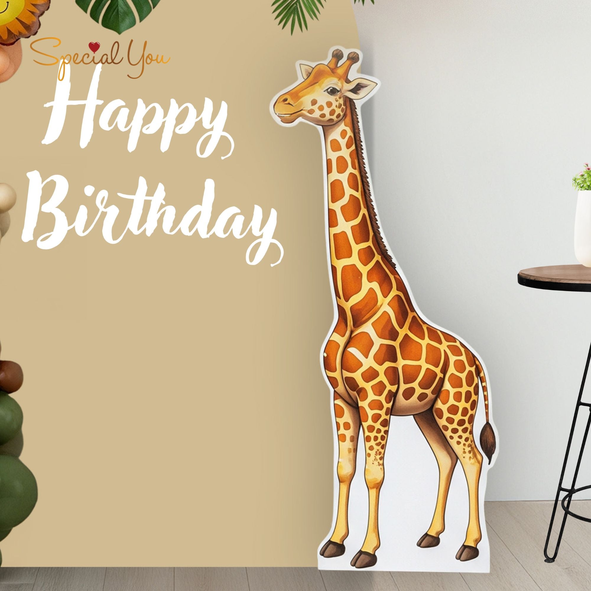 Wild Safari Birthday decor
