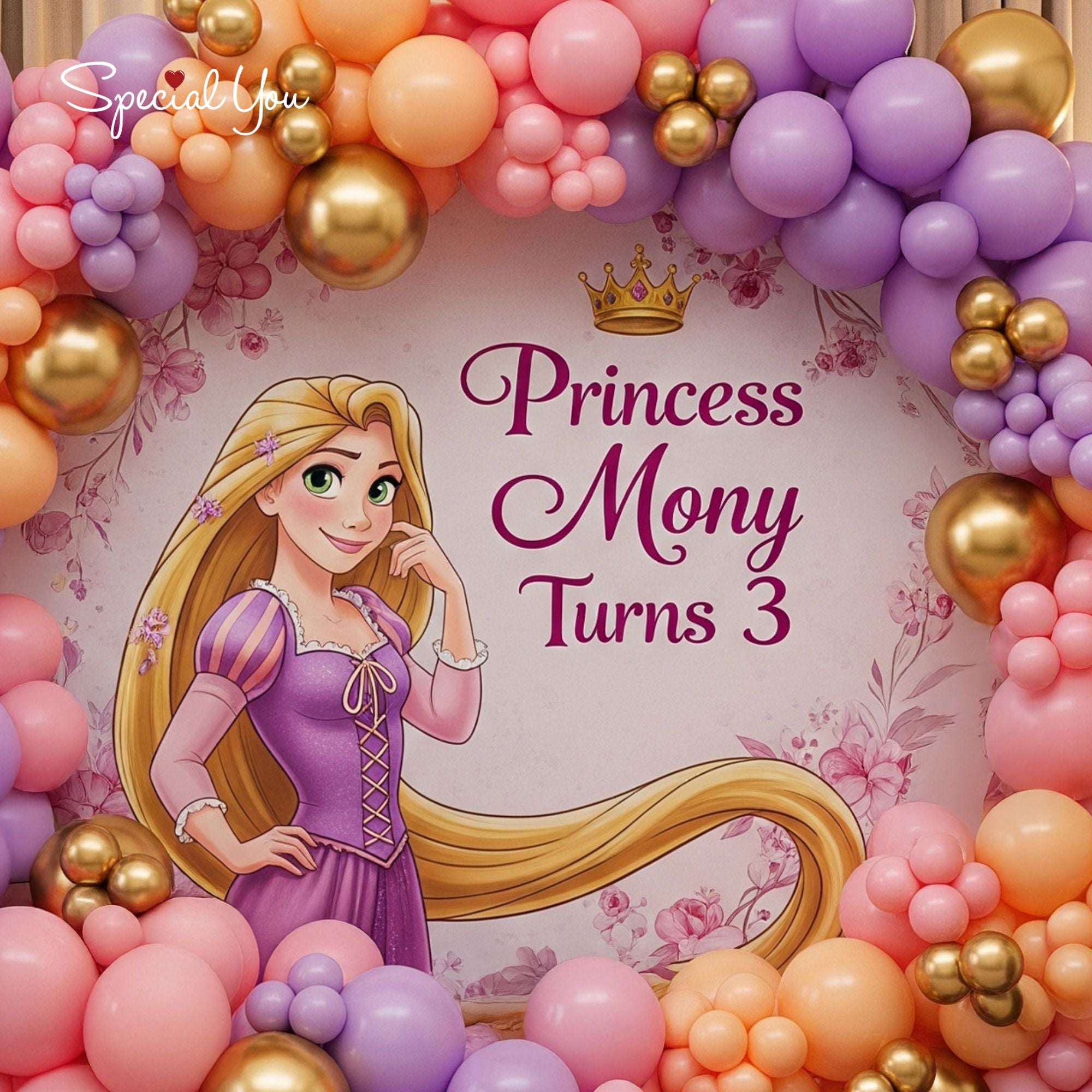 Royal Rapunzel Ring Decor