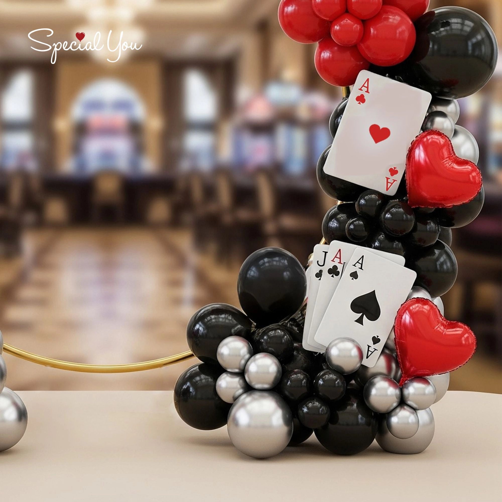 Casino Theme Ring Balloon Decor