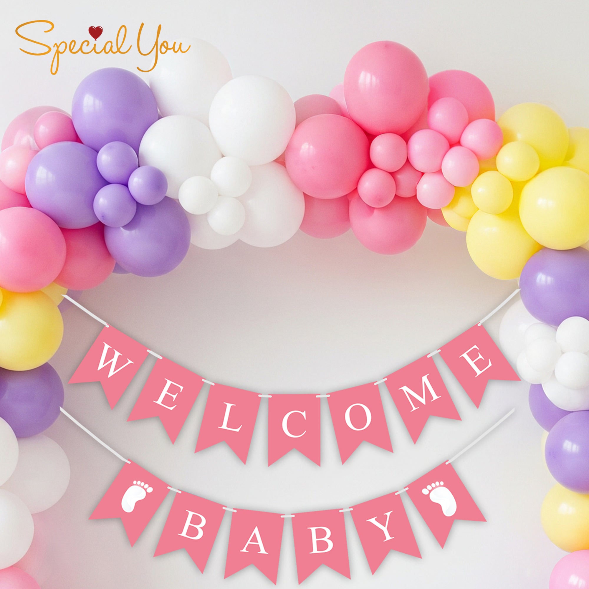 Joyful Welcome Baby Decor