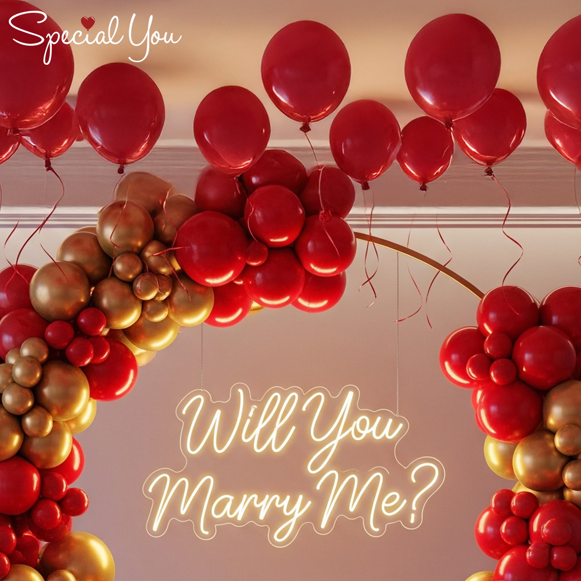 Grand Proposal ring Decor