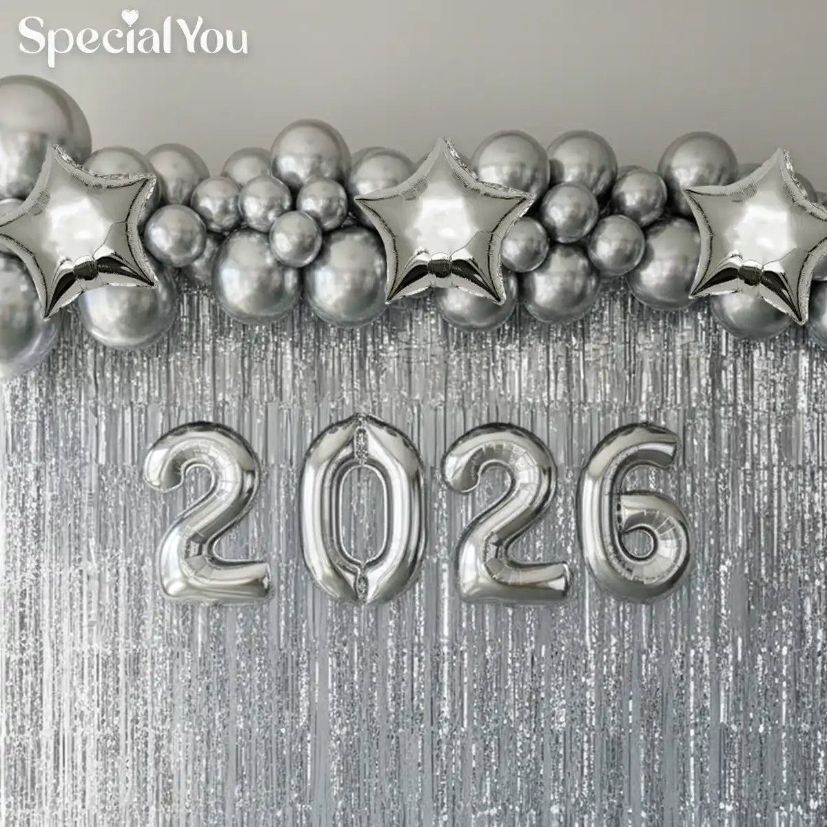 Moonlit Silver New Year Setup