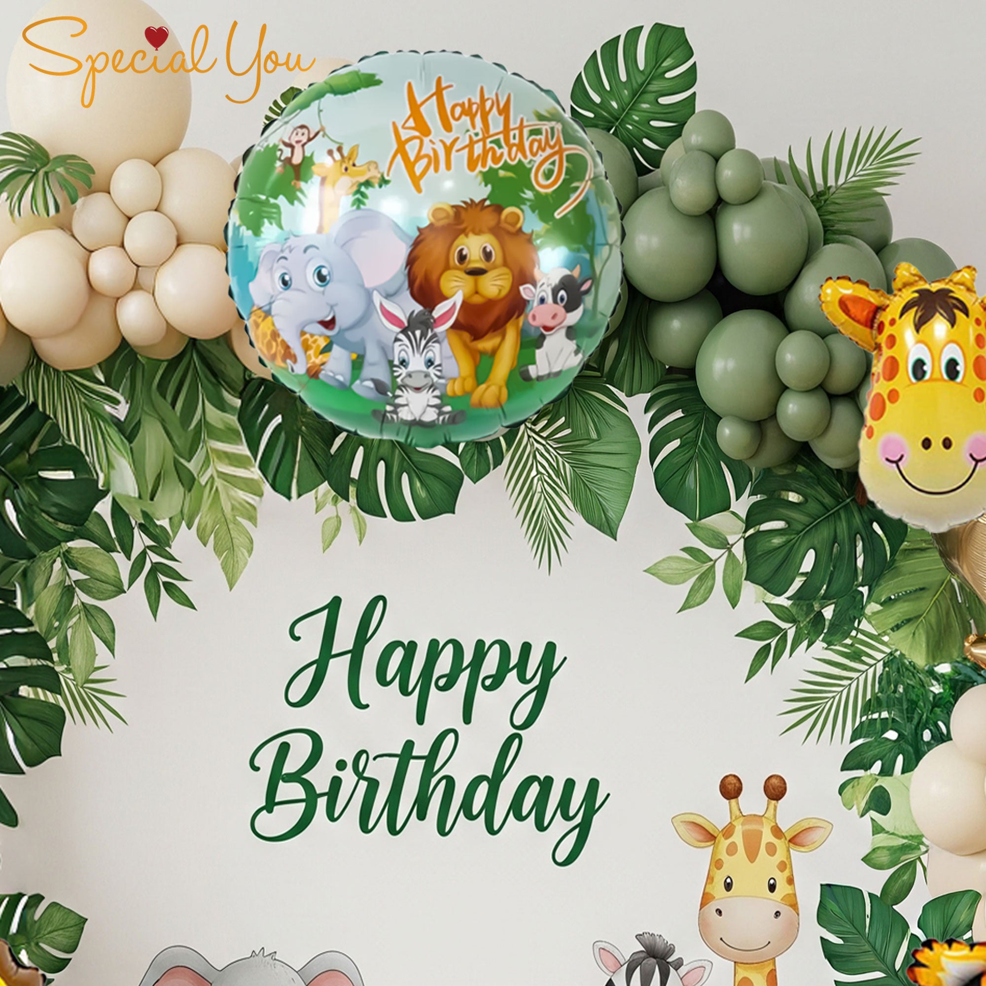 Safari Squad Celebration decor
