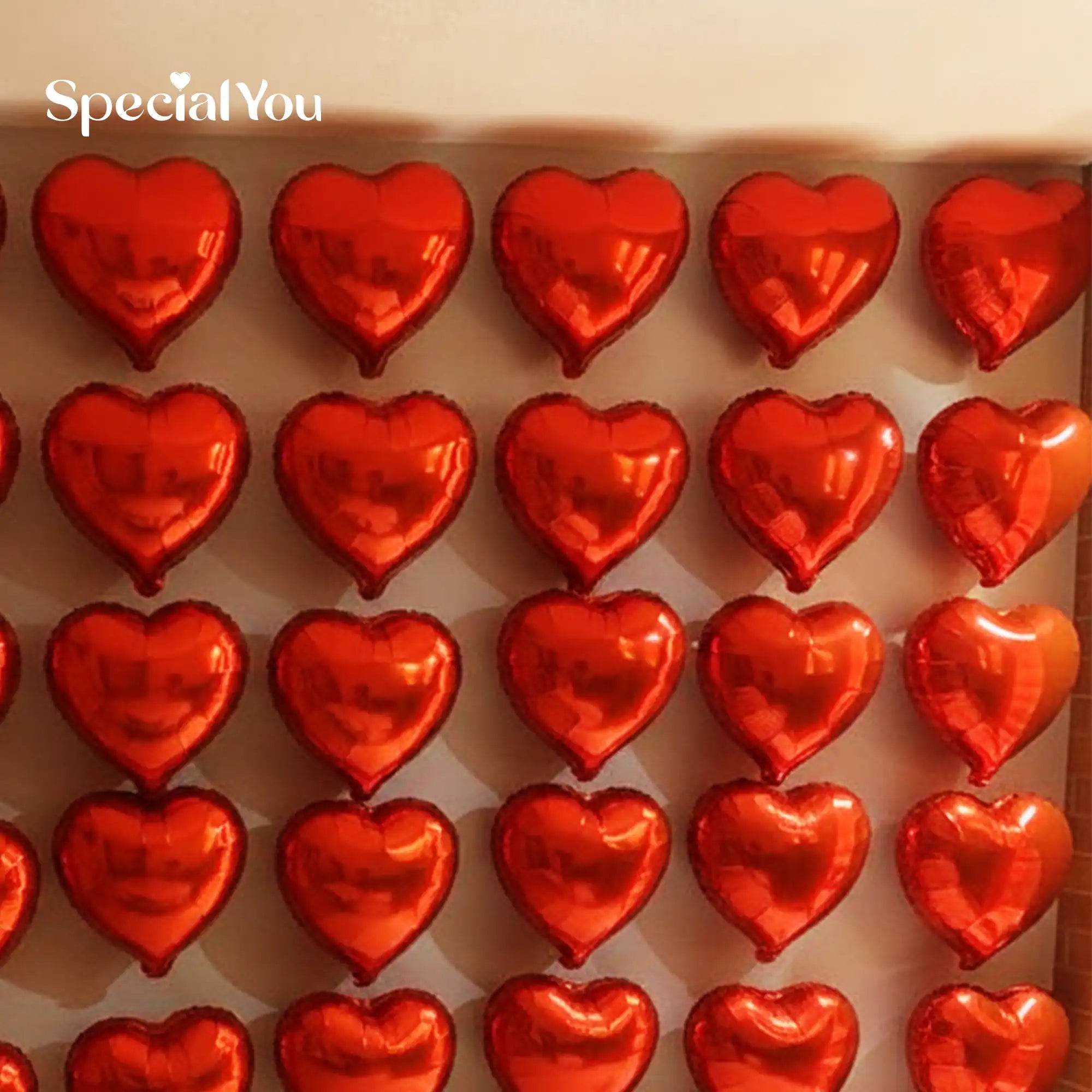 Romantic Red Heart wall decor