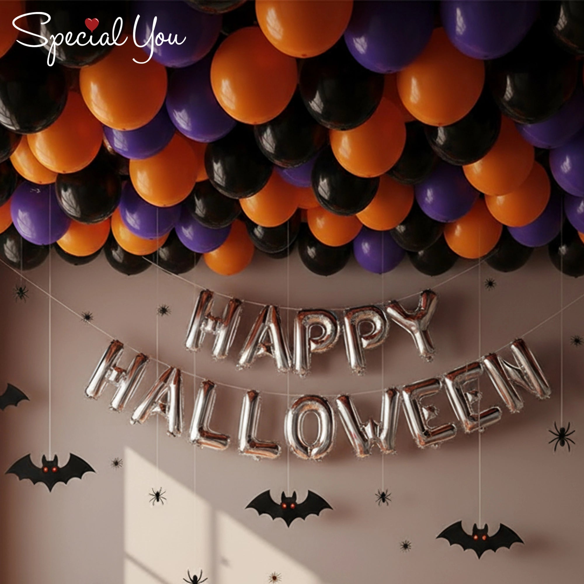 Halloween Ceiling Balloon Decor