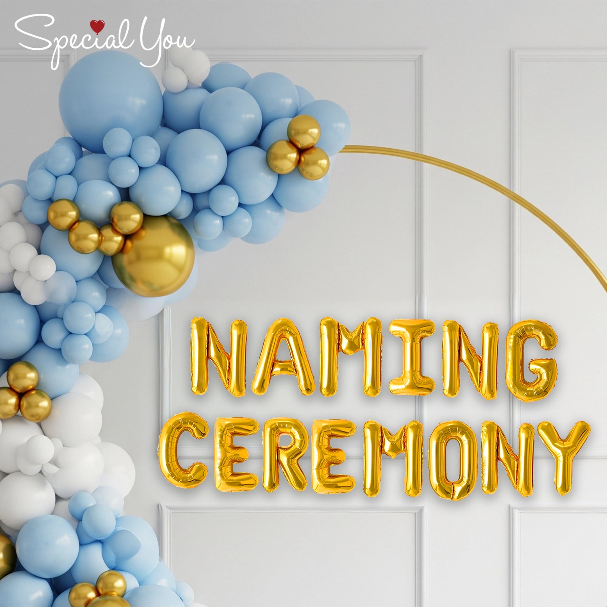 Little Star Naming Ceremony Balloon Decor