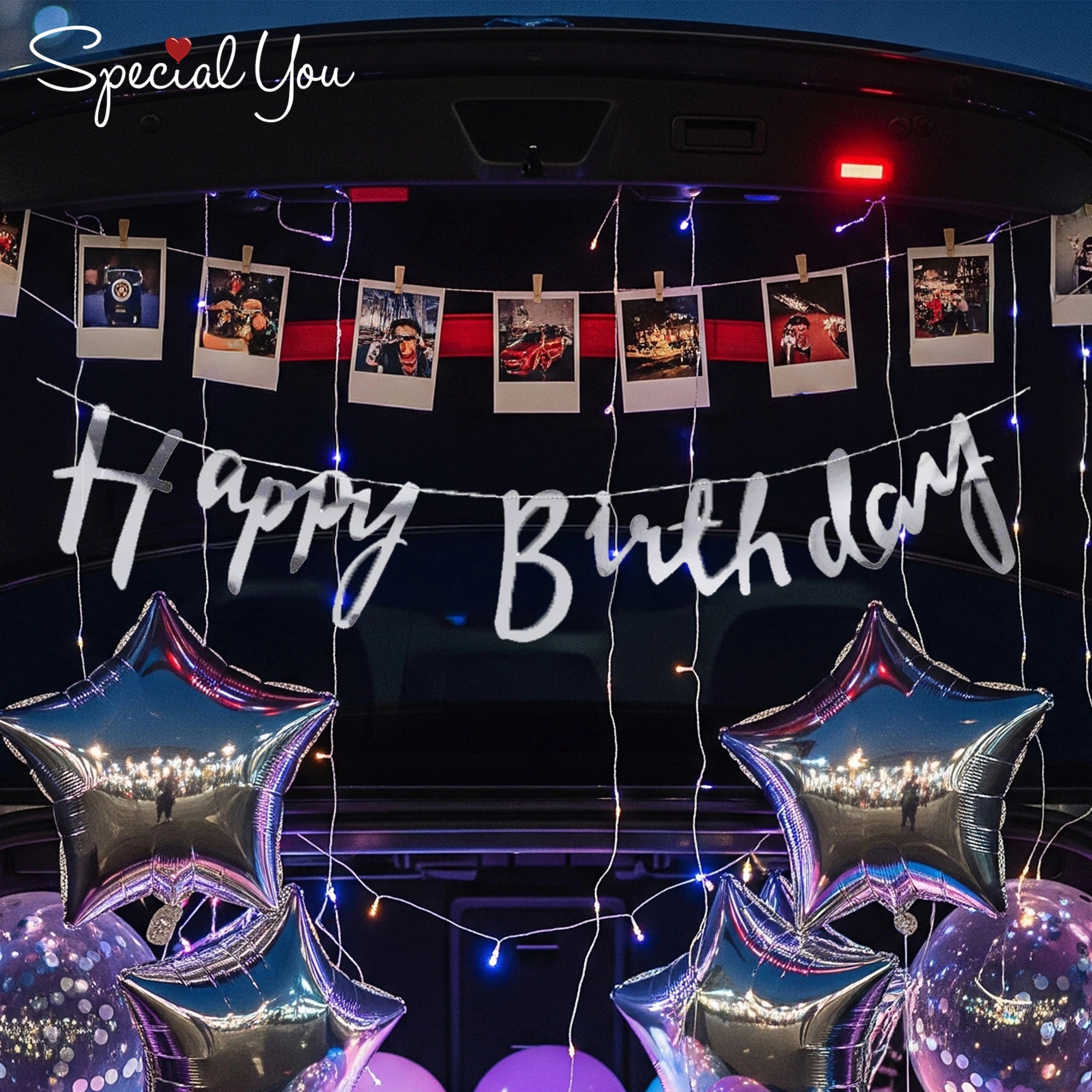 Car Boot Birthday Decor