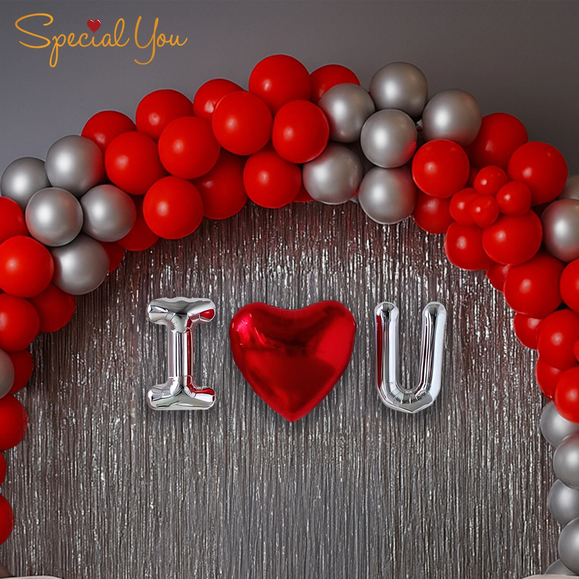 Balloon Arch of Love Decor