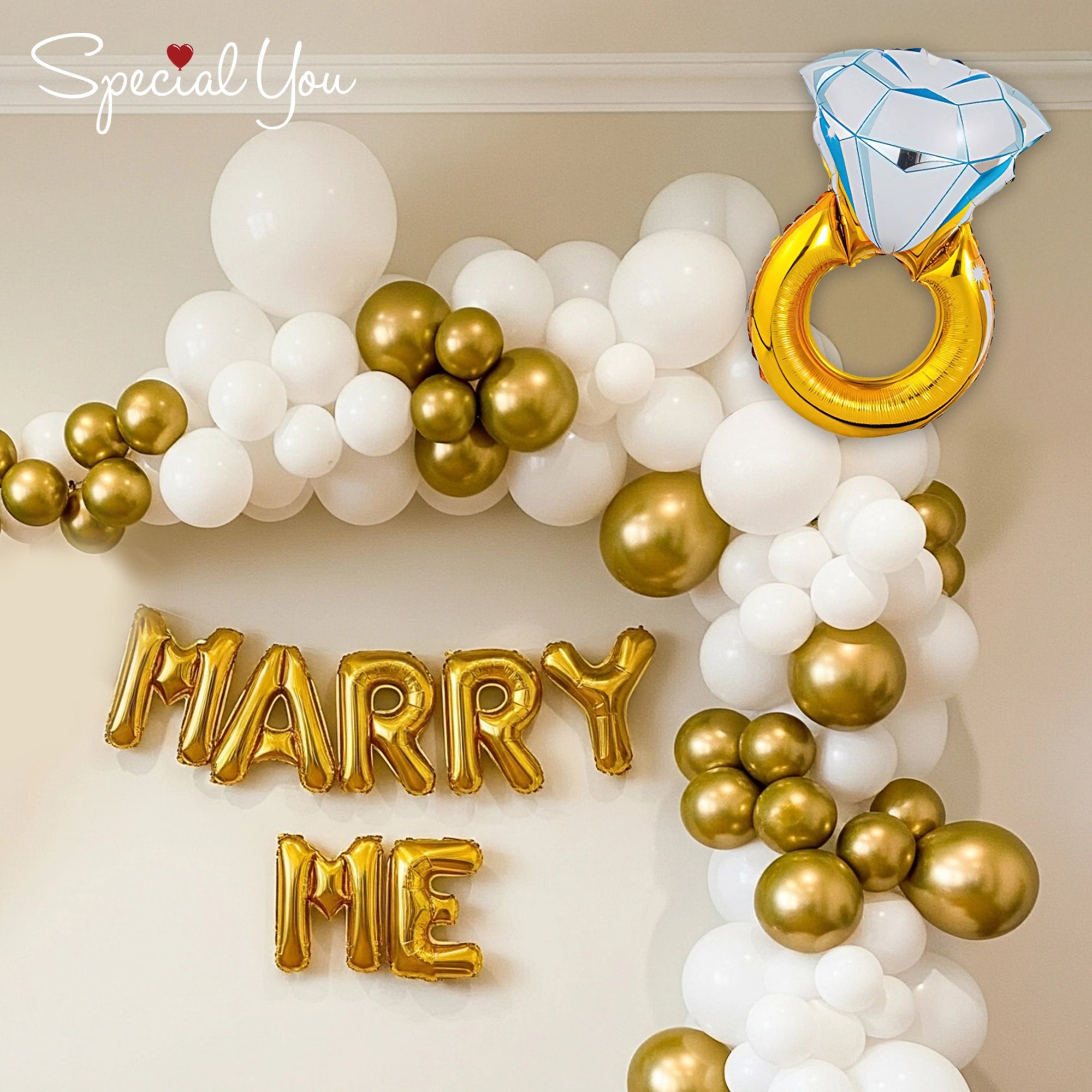 Elegant and Romantic Proposal Setup