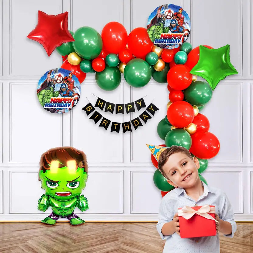 Hulk Foil Balloon Decoration Set - Special You