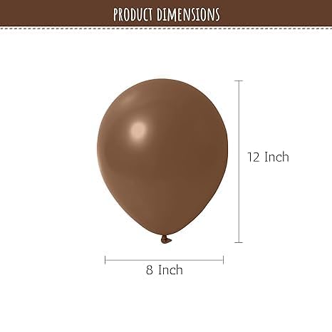 Brown Vibrant party balloons for decoration - Special You