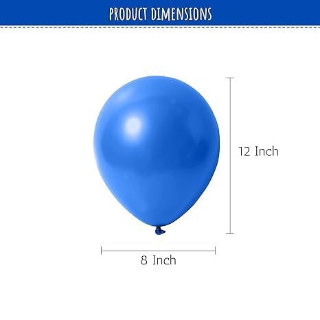 200 Metallic Blue Balloons