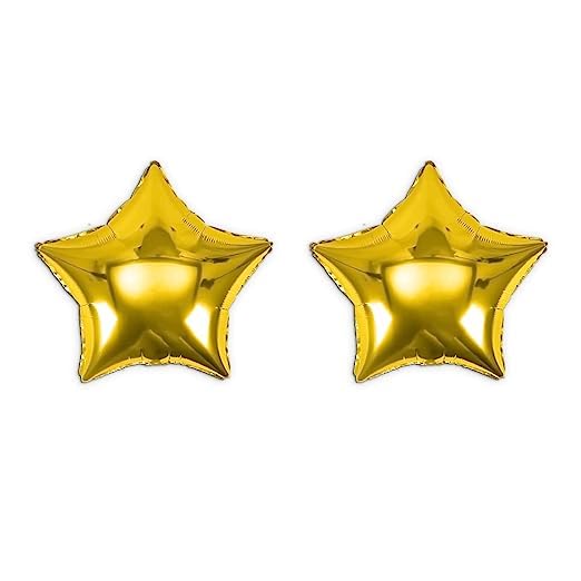 star foil balloons