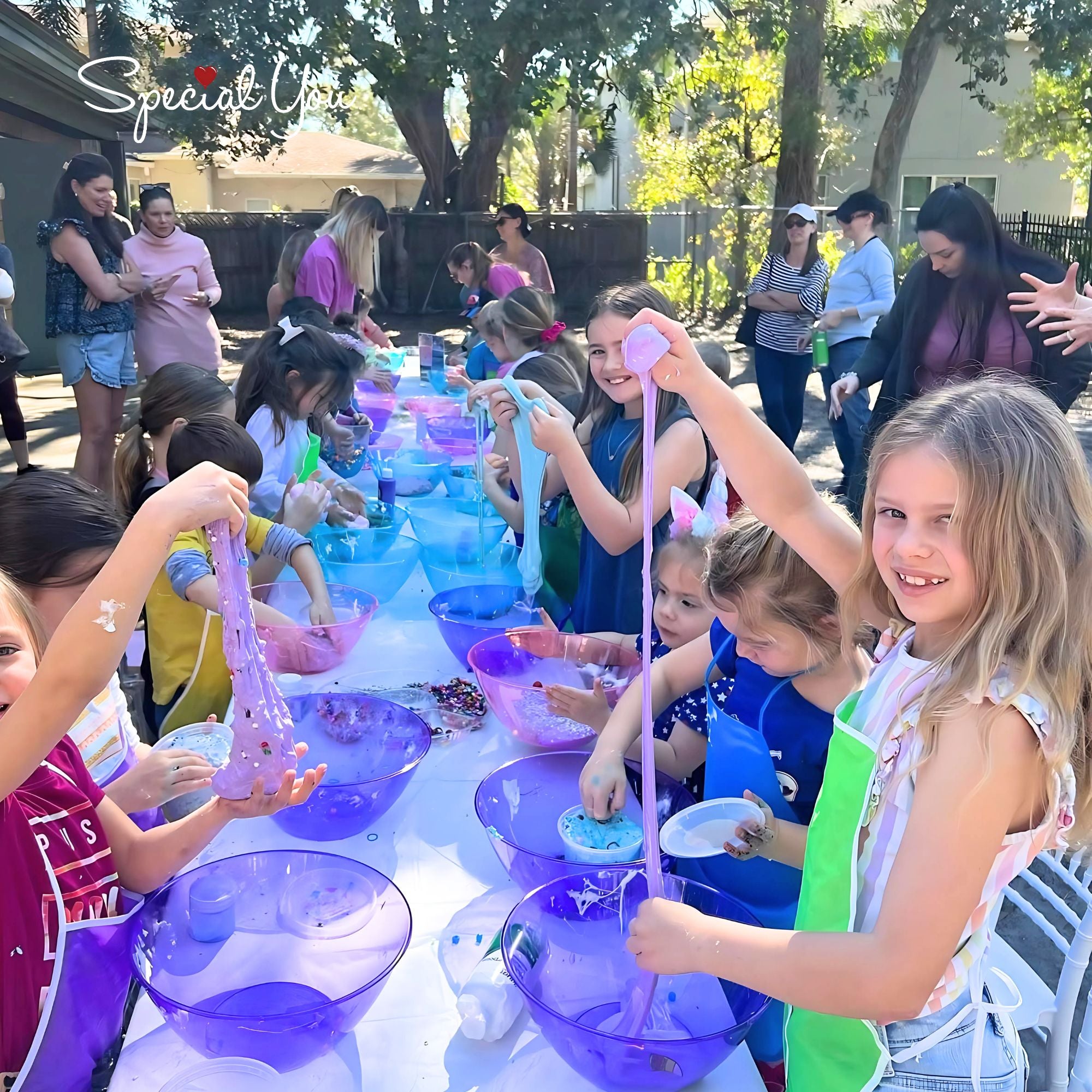 Slime Making for Kids Party