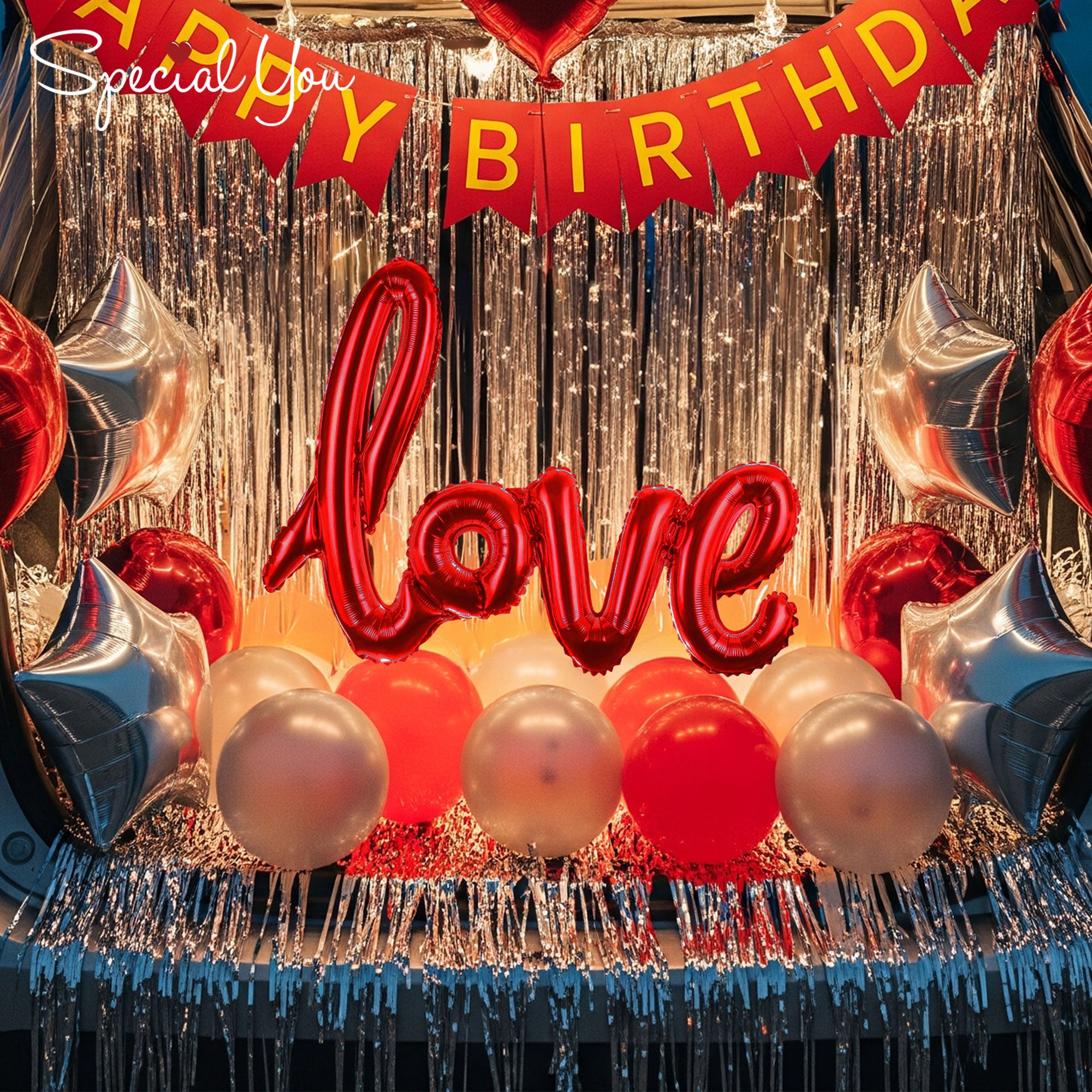 Glowing Love Birthday Celebration