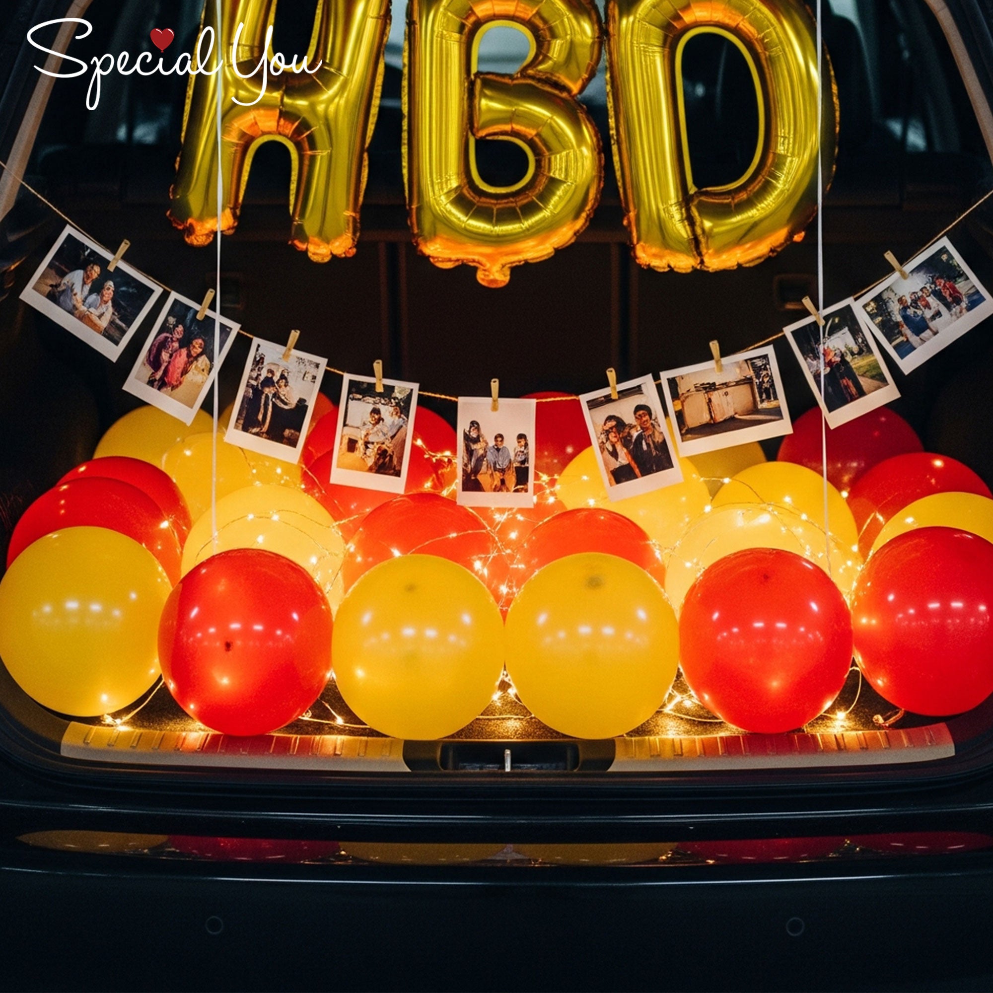 Memory Lane Surprise Birthday Decor