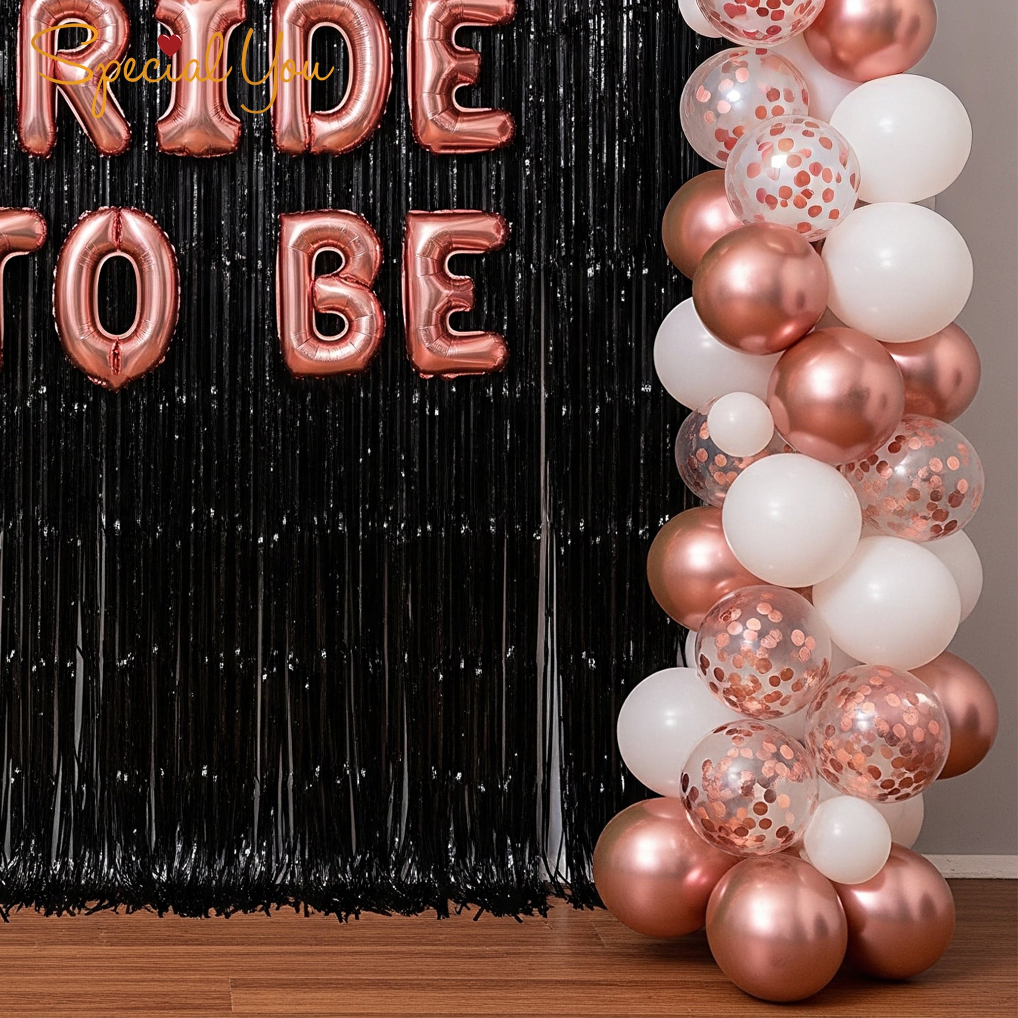 Rosy Bridal Shower Decor