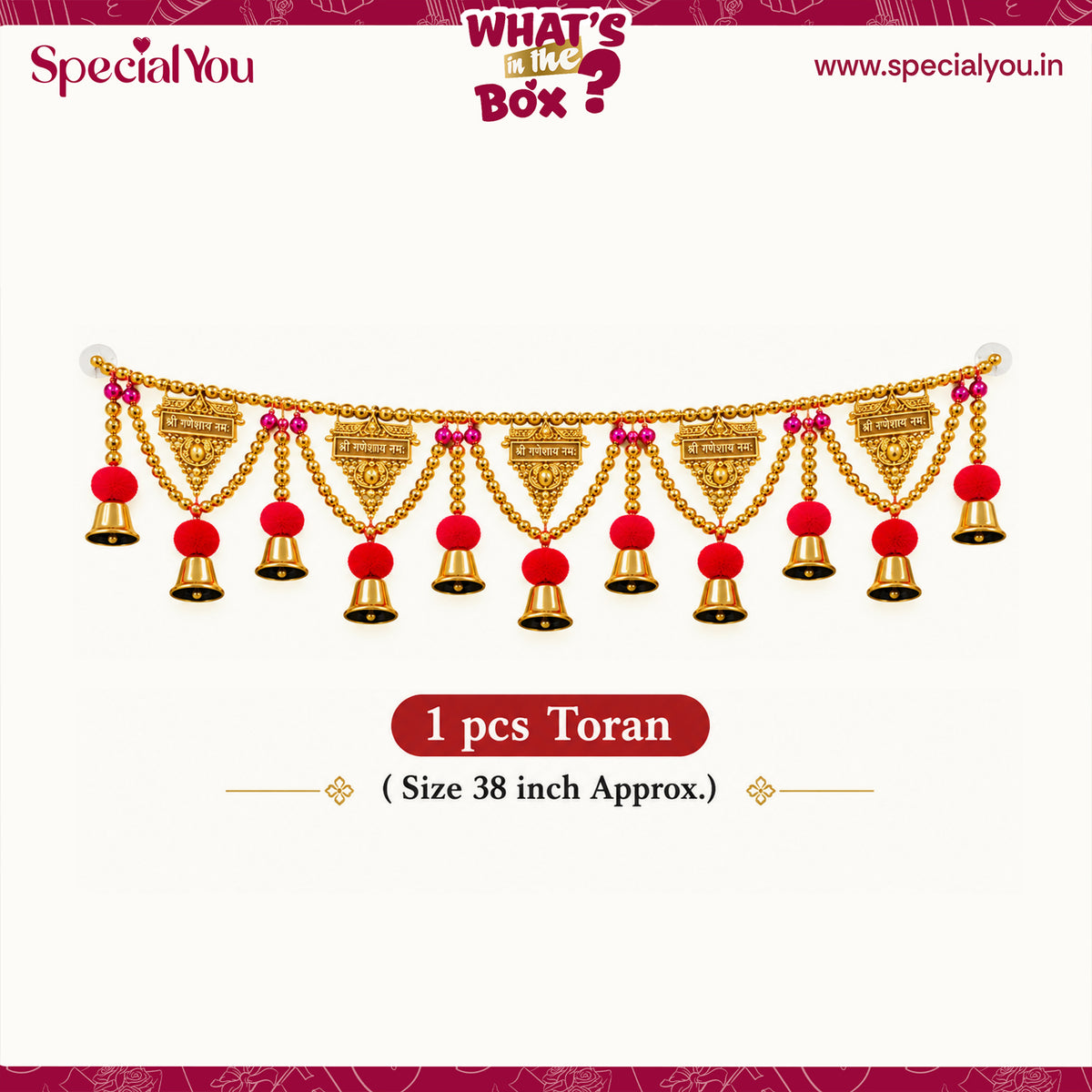 Ganesh Toran for Entrance for Diwali Decoration for Home