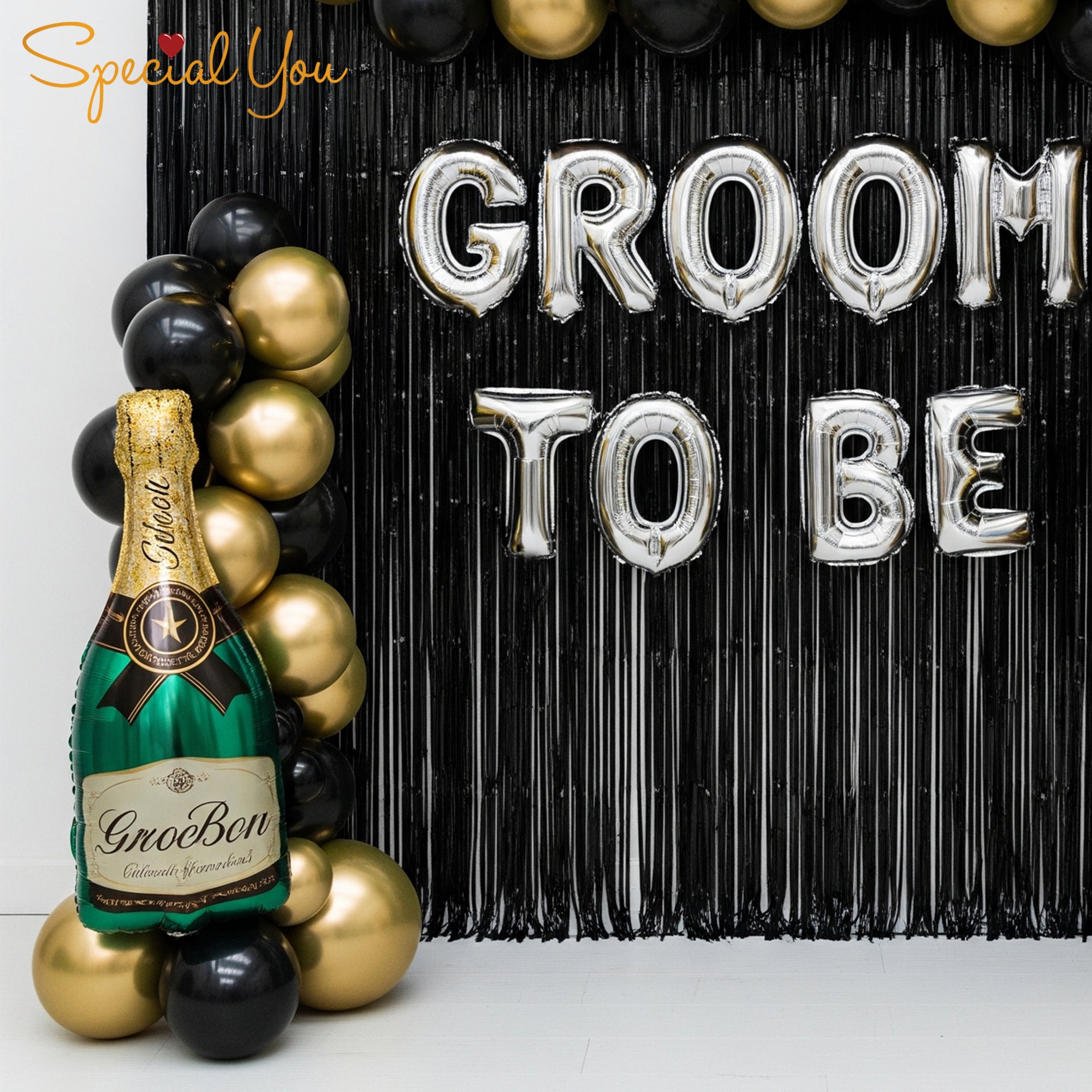 The Groom's Grand Bash Decor