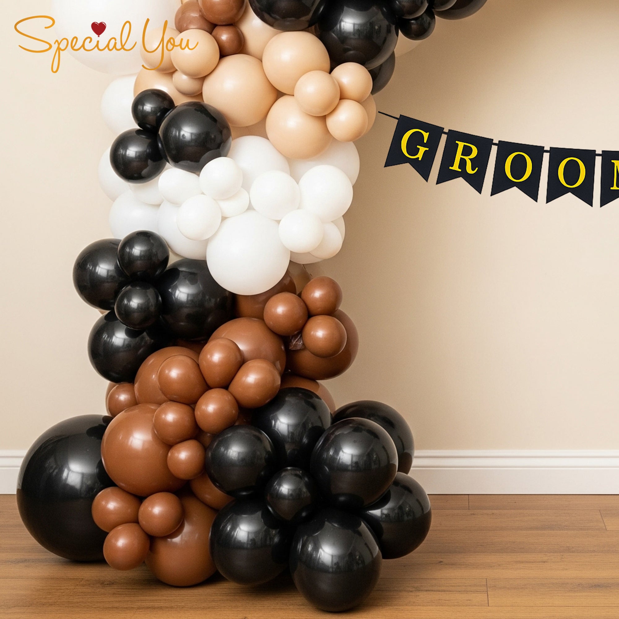 Sophisticated Black & Brown Decor