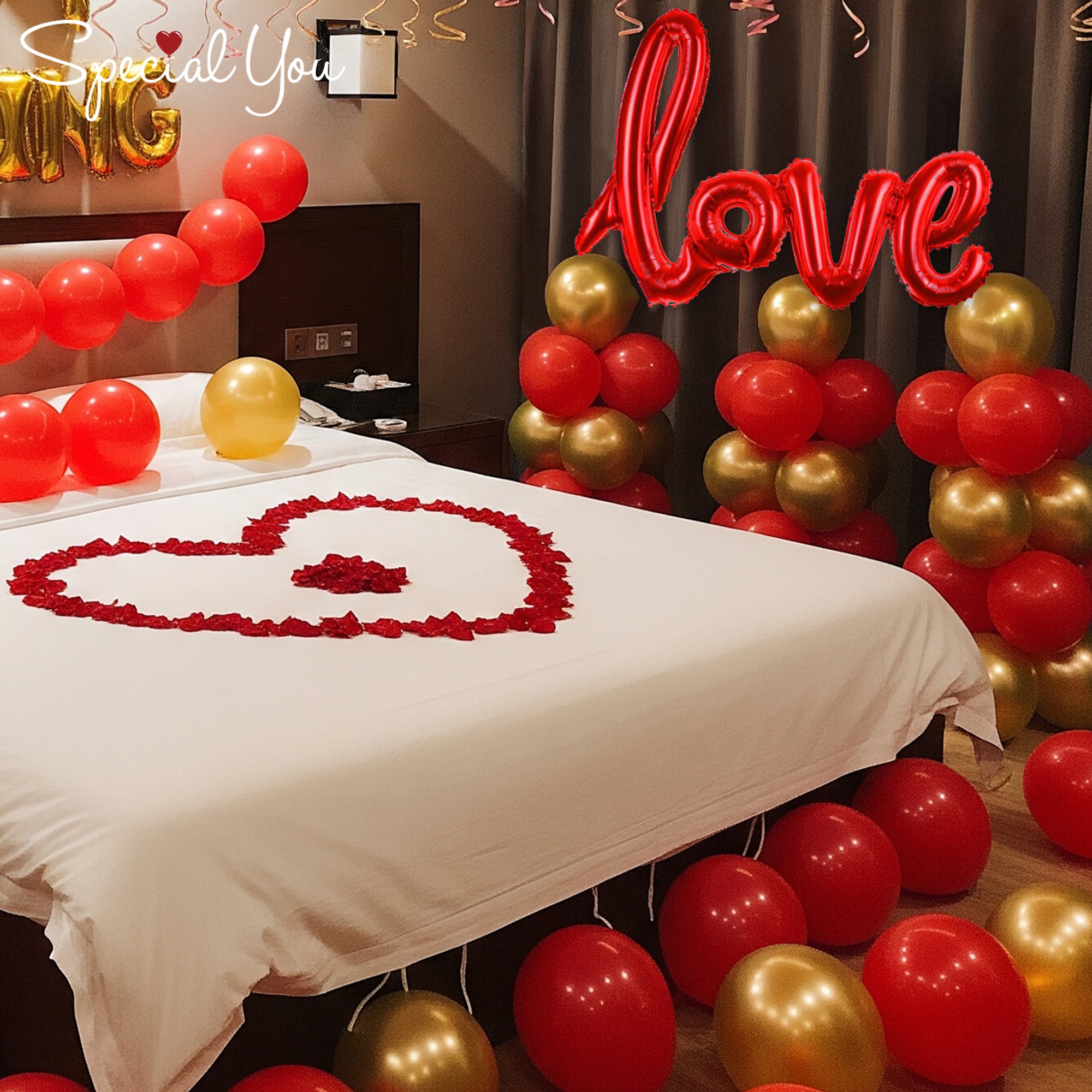 A Golden & Red Celebration