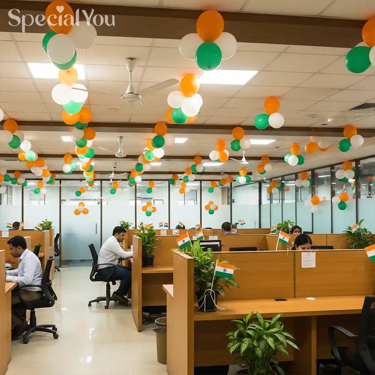 Republic Day Grand Tricolour Setup