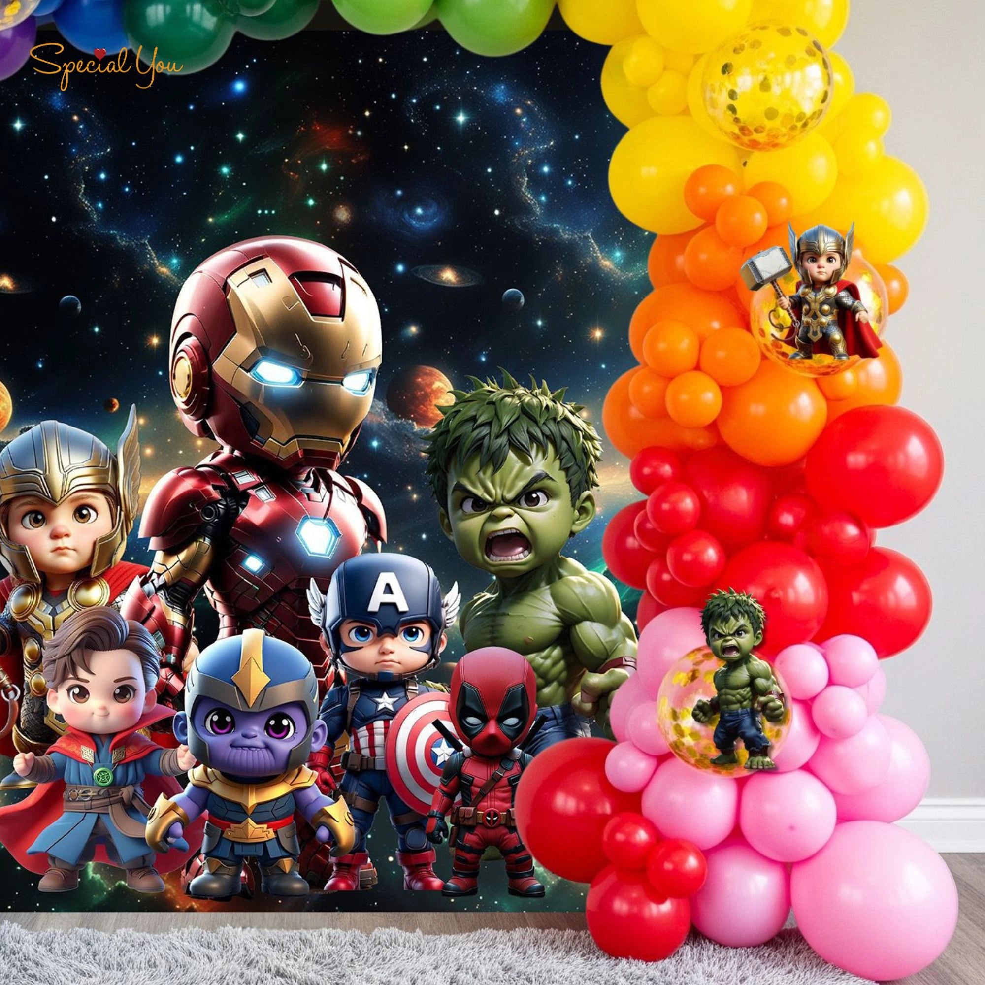Superhero Galaxy Decor