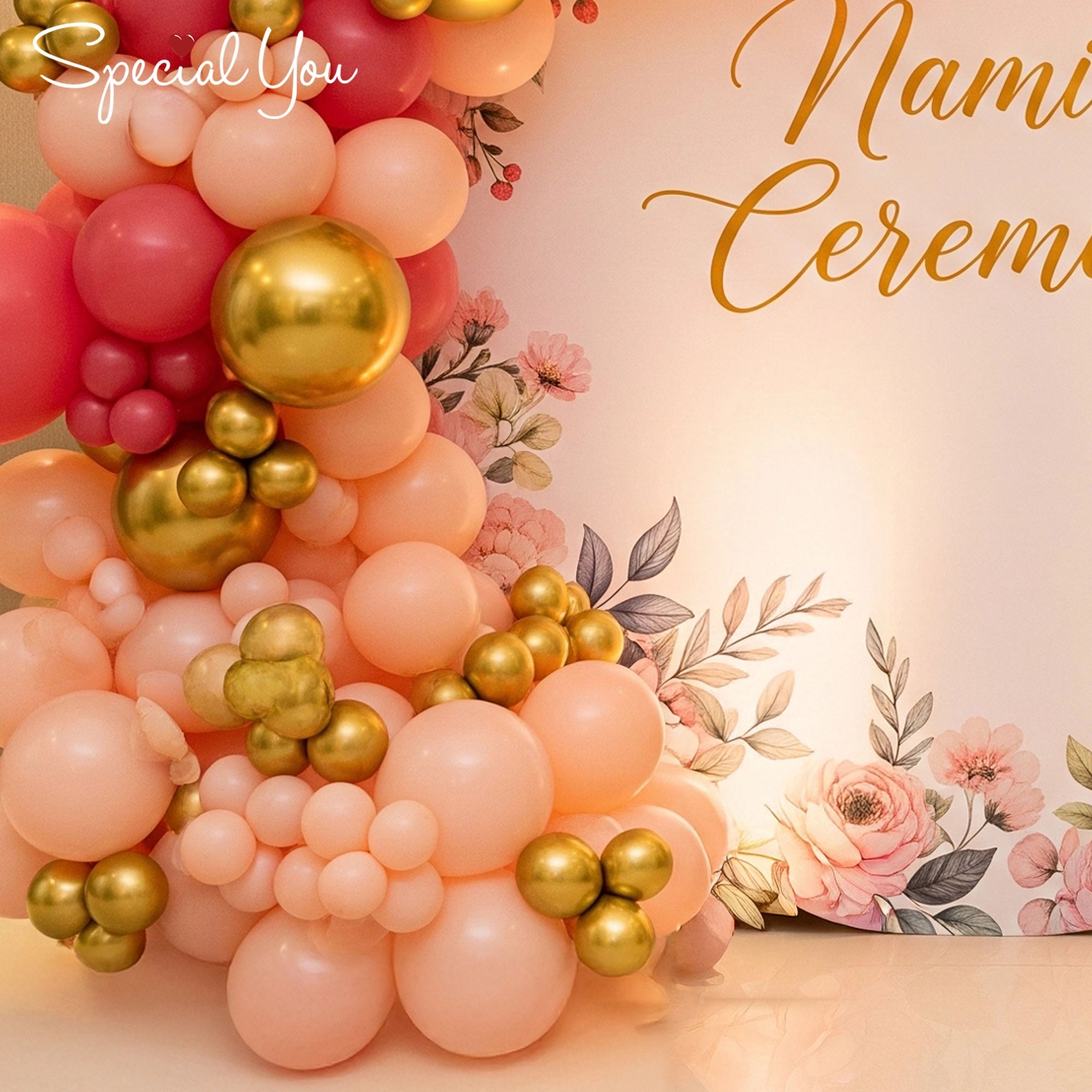 Blooming Naming Ceremony Decor